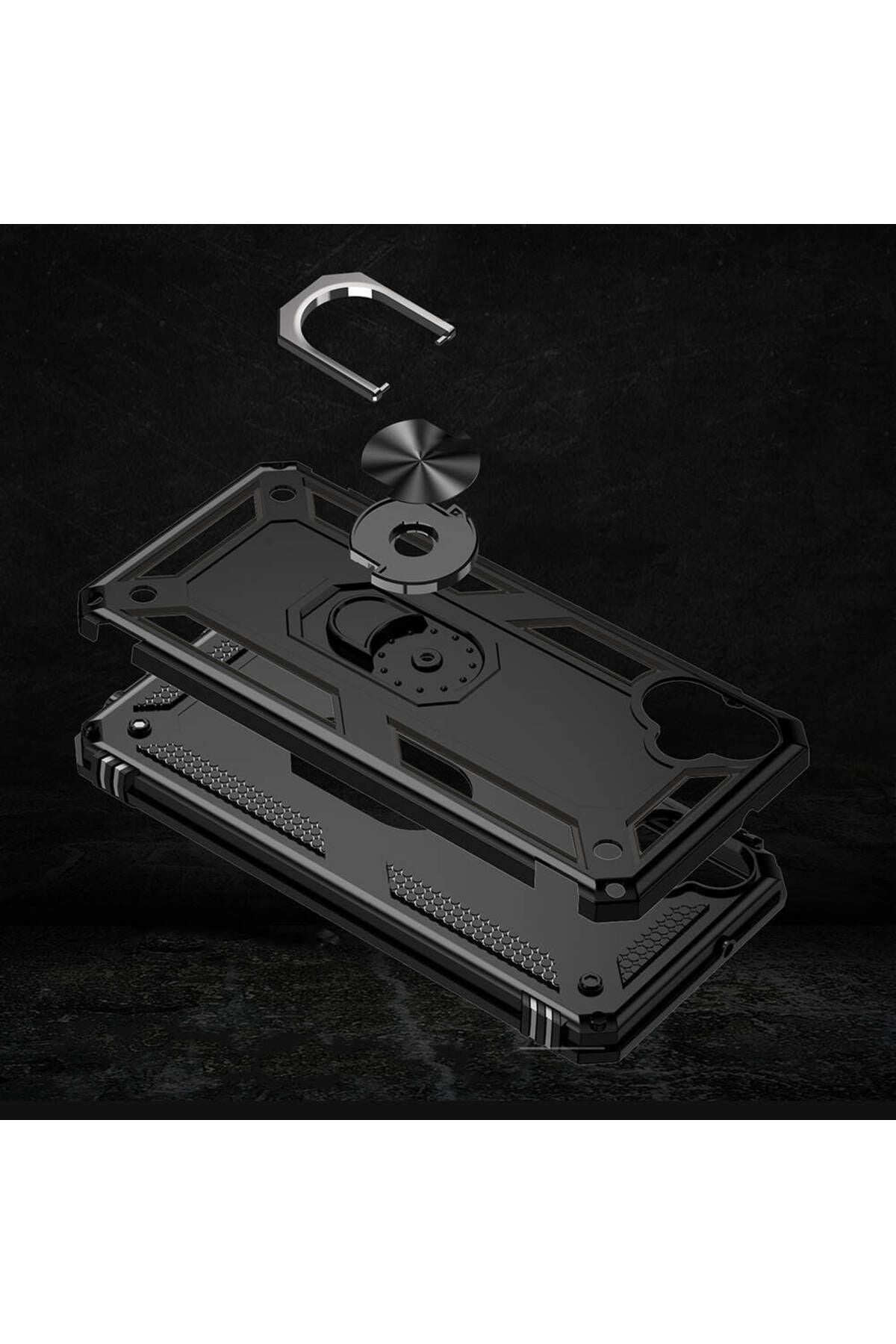 Galaxy A05 Kılıf Zore Vega Kapak-Kırmızı