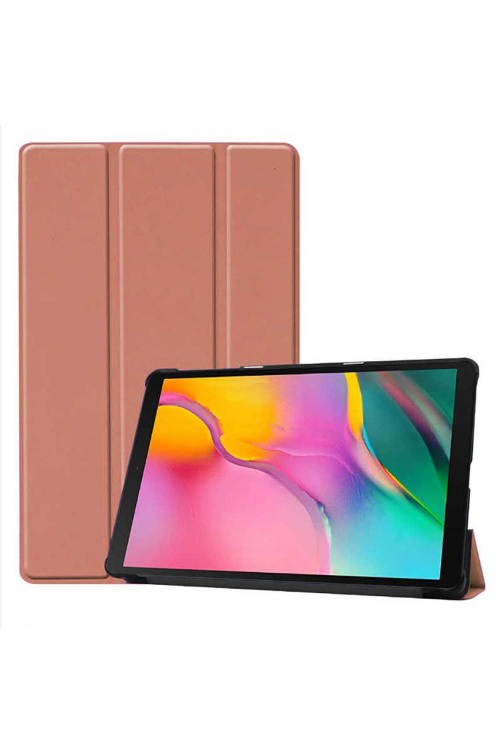 Galaxy Tab A 8.0 (2019) T290  Uyumlu Zore Smart Cover Standlı 1-1 Kılıf-Mavi