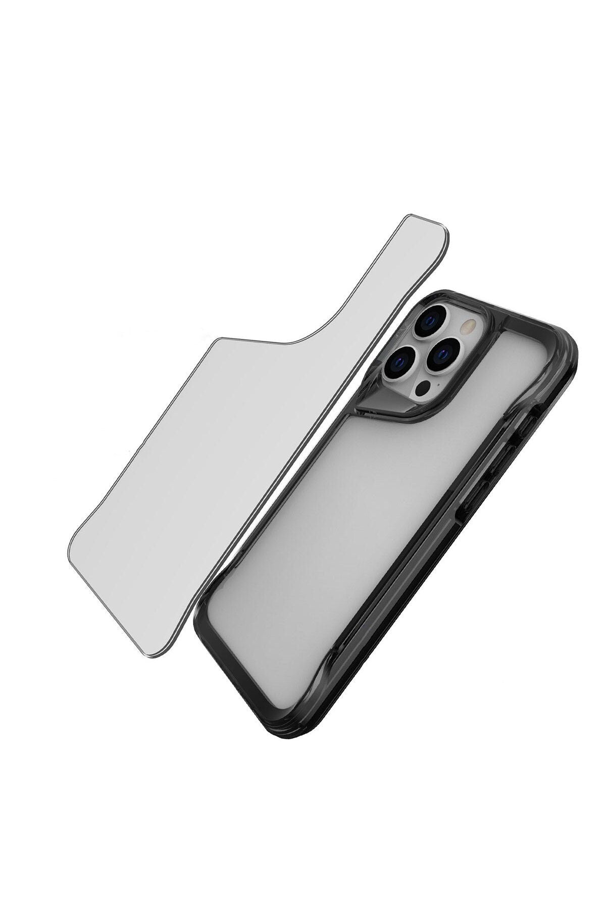 iPhone 15 Pro Uyumlu Zore T-Max Kılıf-Renksiz