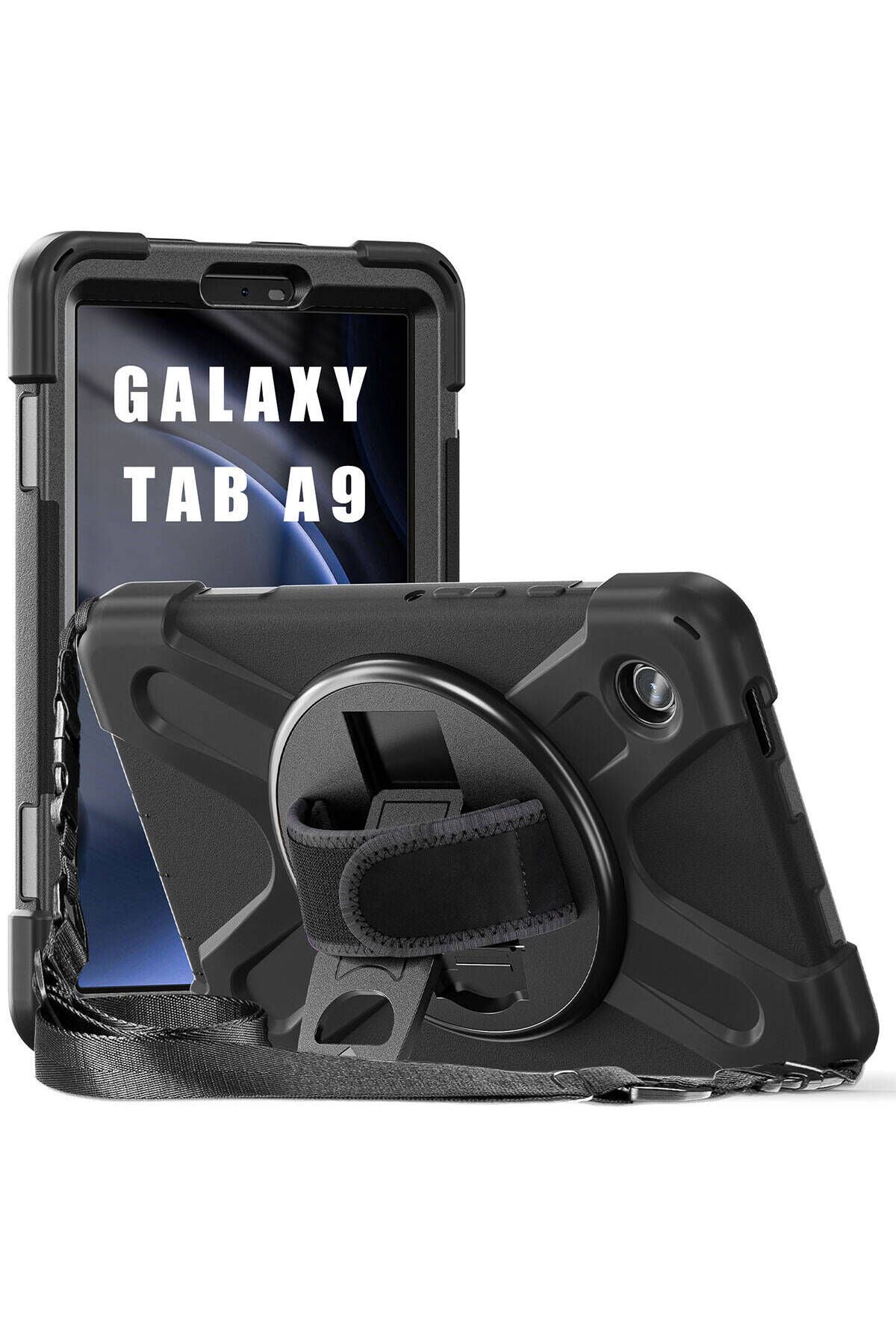 Galaxy Tab A9 Zore Defender Tablet Silikon - Siyah