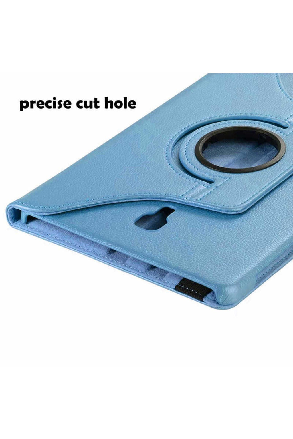 Galaxy Tab A T590  Uyumlu Zore Dönebilen Standlı Kılıf-Pembe Açık