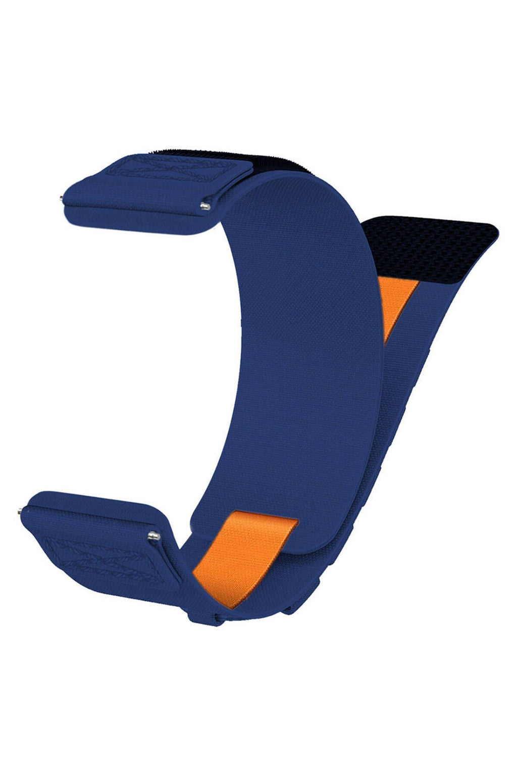 Galaxy Watch 42mm Zore KRD-112 20mm Orbital Örgülü Halat Tasarımlı Naylon Kumaş Hasır Kordon-Yeşil