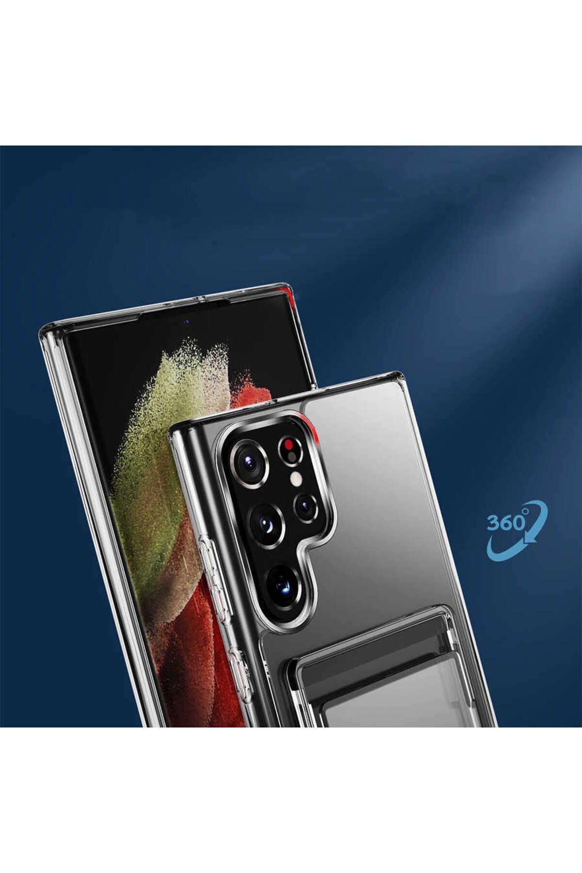 Galaxy S23 Ultra Uyumlu Zore MBD-a Kılıf-Renksiz