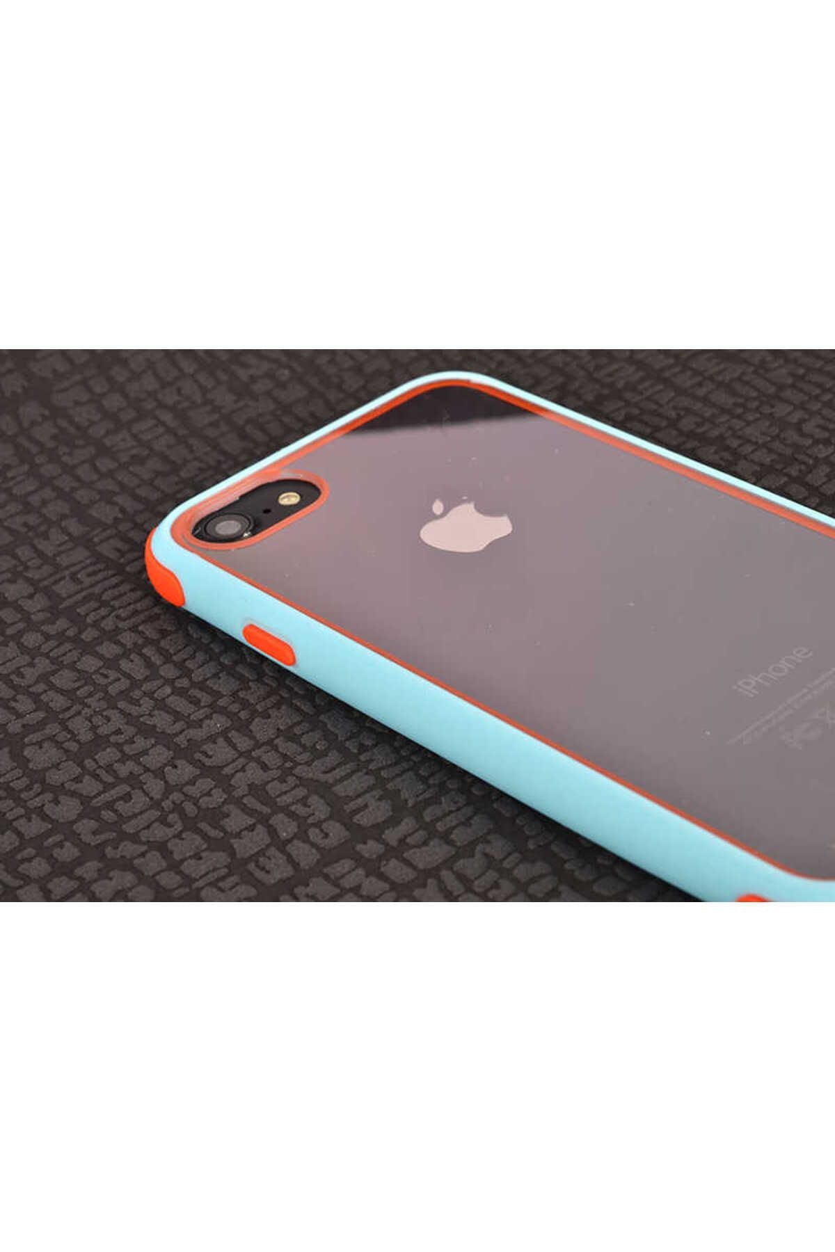 iPhone SE 2022 Uyumlu Zore Tiron Kılıf-Yeşil