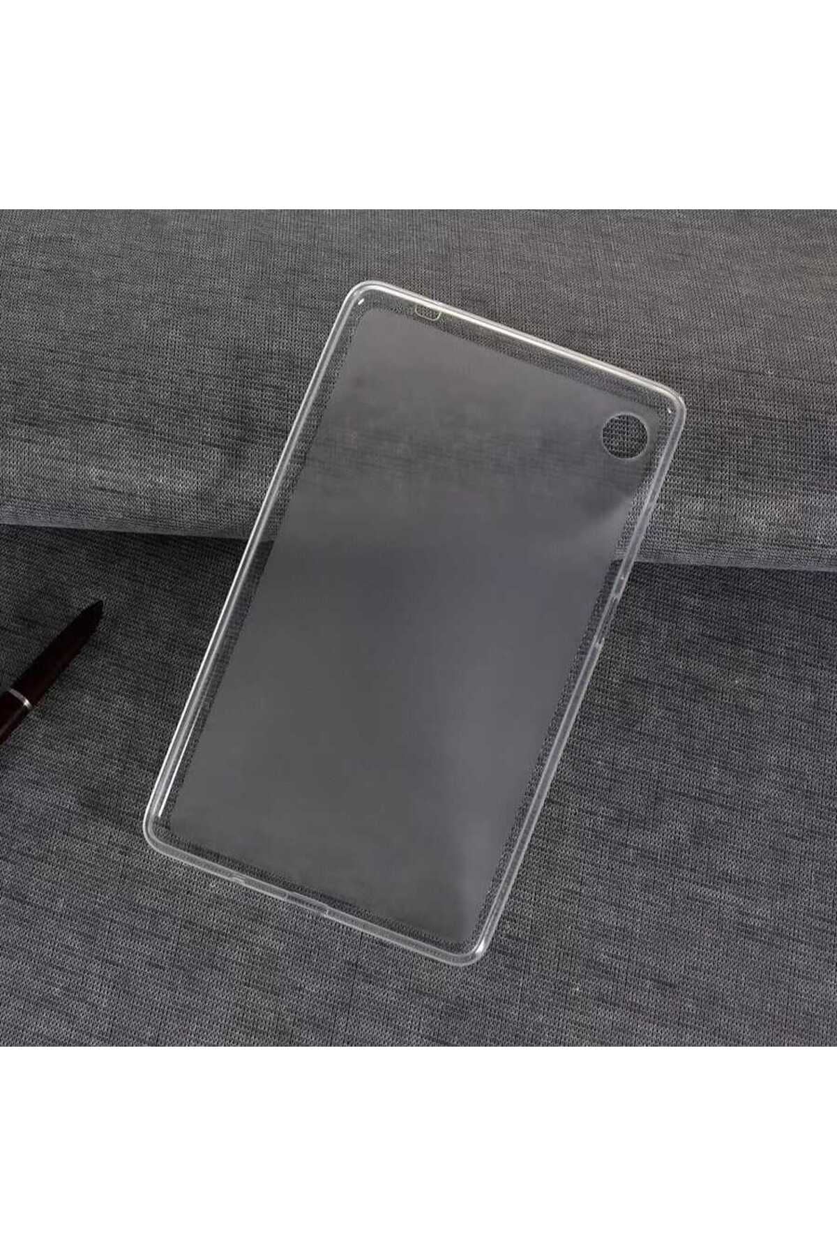 Galaxy Tab A8 10.5 SM-X200 (2021) Kılıf  Uyumlu Zore Tablet Süper Silikon Kapak-Renksiz
