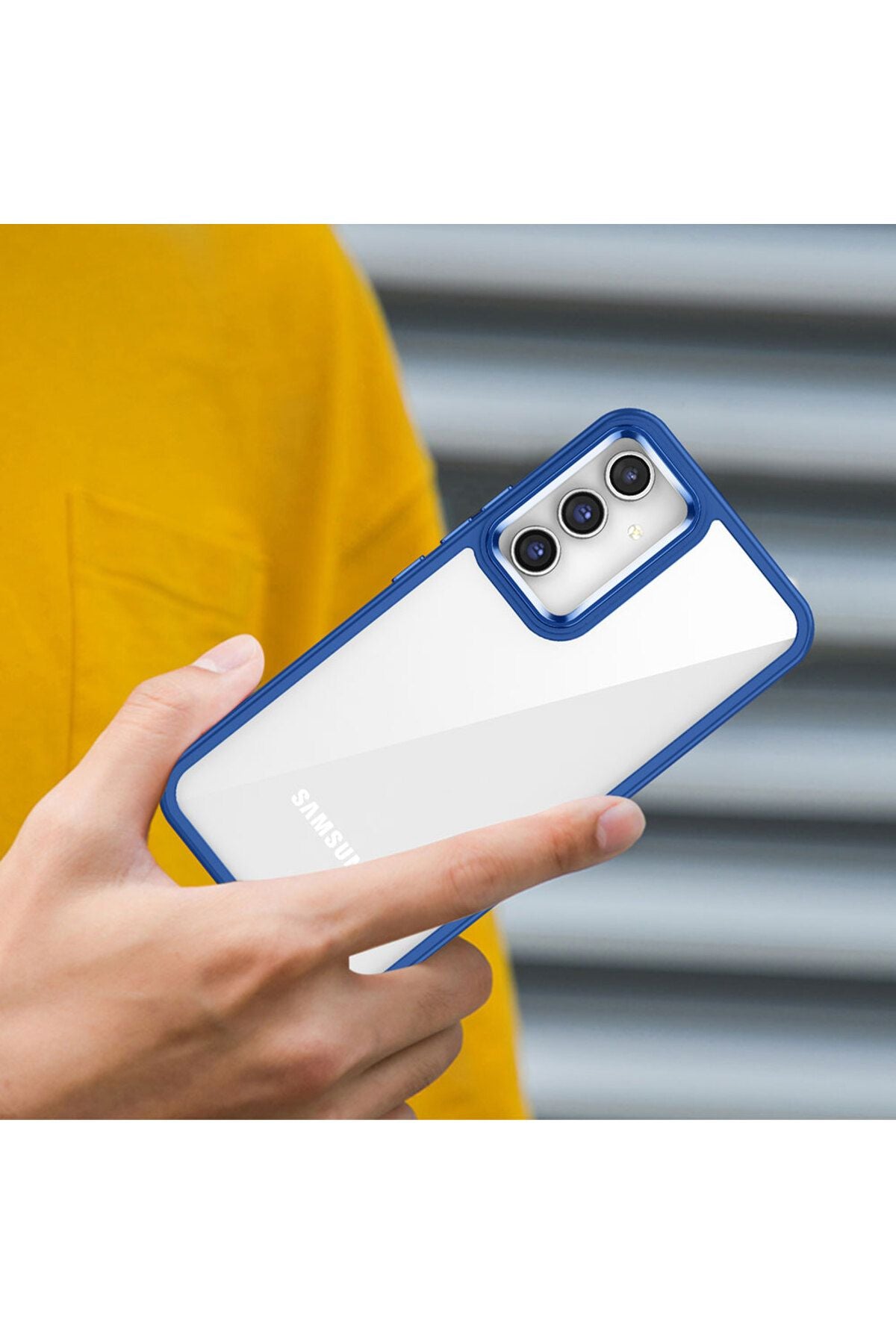 Galaxy A24 Kılıf Zore Flora Kapak - Siyah