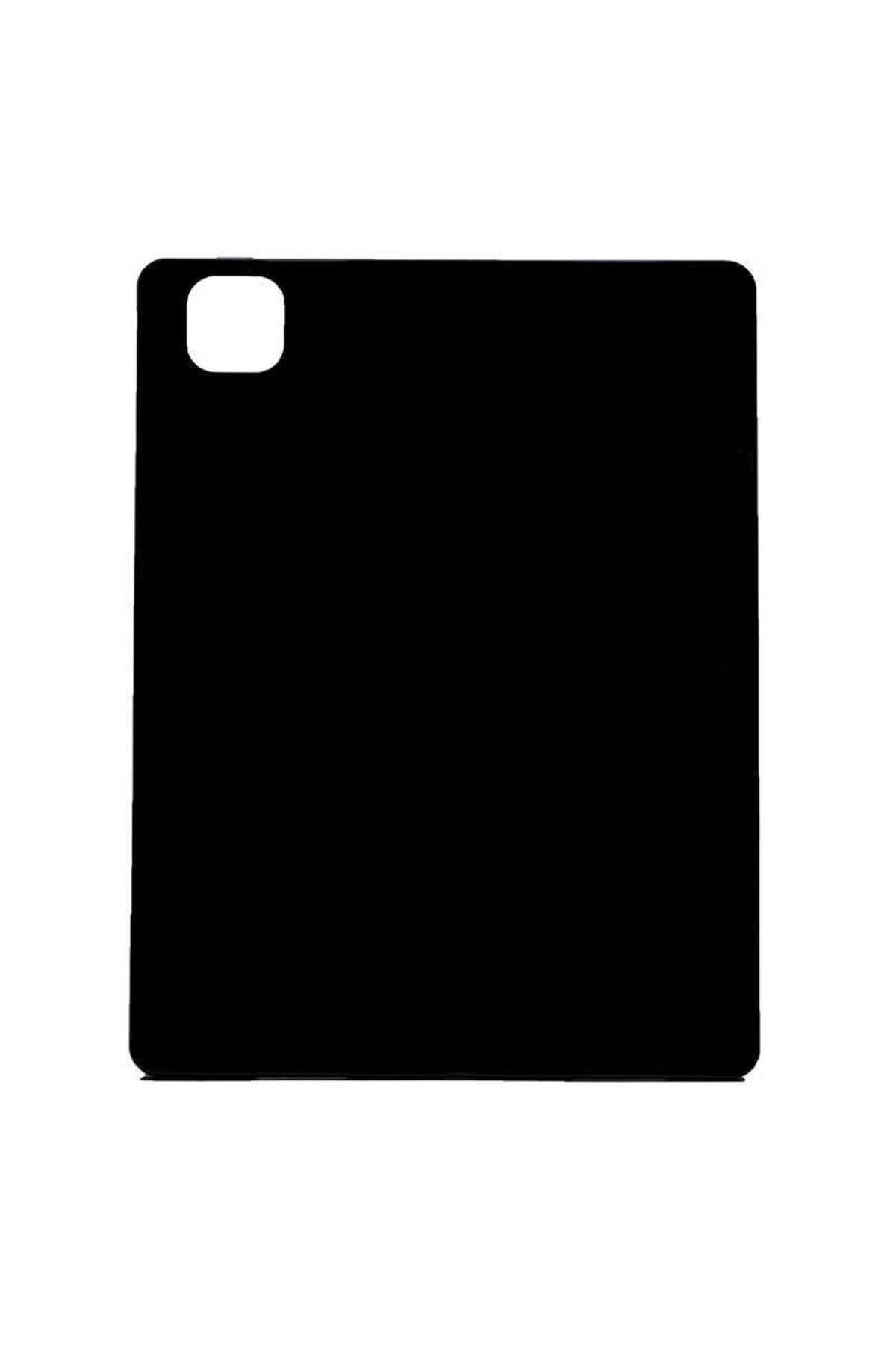 iPad Pro 12.9 2020 (4.Nesil) Zore Kalemli Tablet Silikon - Siyah