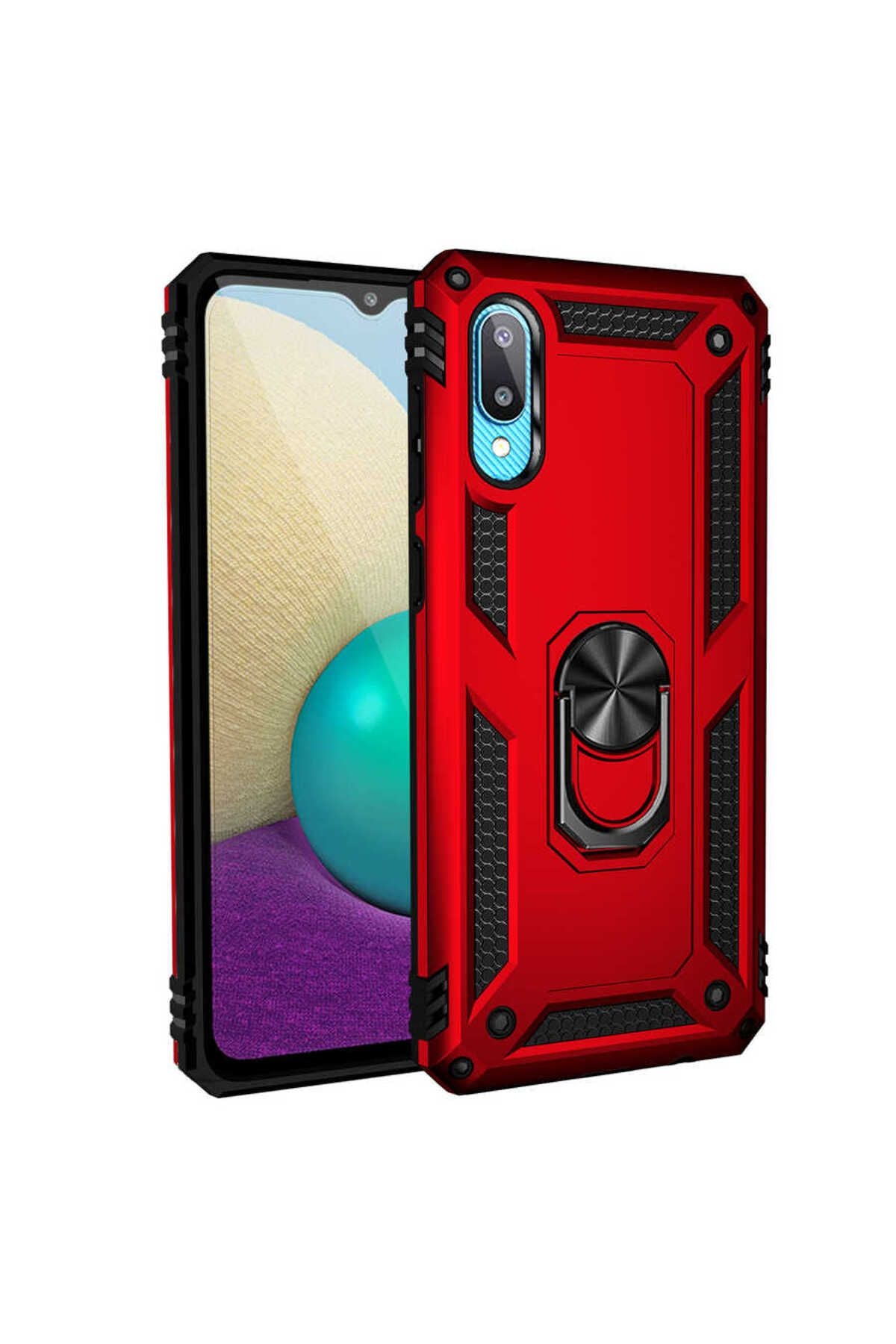 Galaxy A02 Uyumlu Zore Vega Kapak-Rose Gold