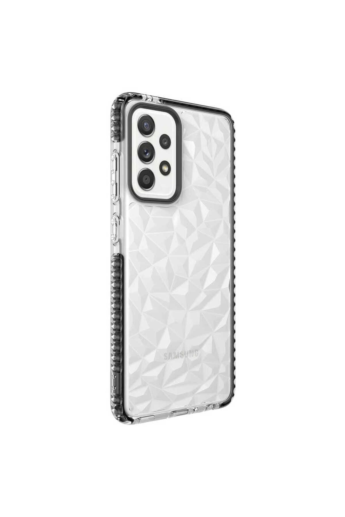 Galaxy A52 Kılıf Zore Buzz Kapak - Siyah