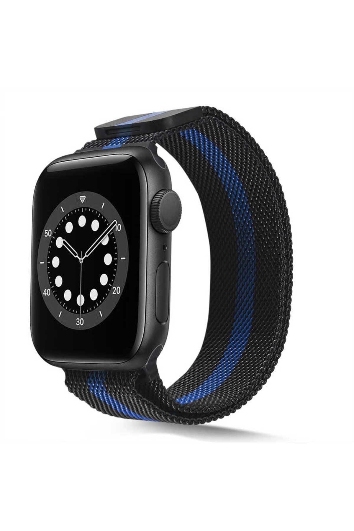 Watch Ultra 49mm Kordon Uyumlu KRD-01 Metal Strap Kayış CLO- NO30