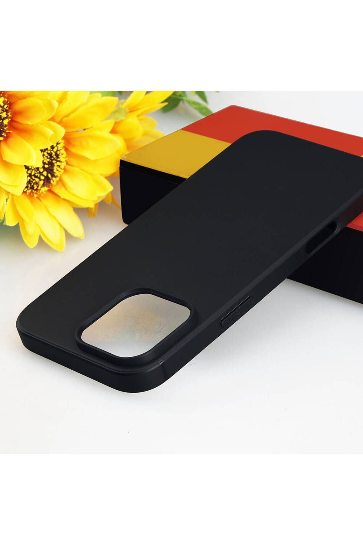 iPhone 16 Pro Max Kılıf Zore İmax Silikon - Siyah