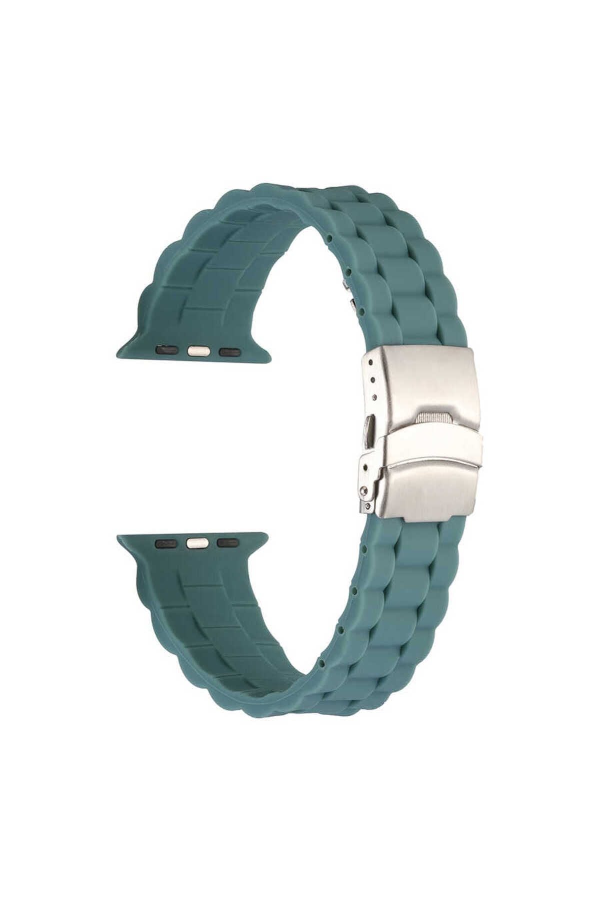 Watch Ultra 49mm Kordon KRD-72 Uyumlu Strap Kayış CLO- Siyah