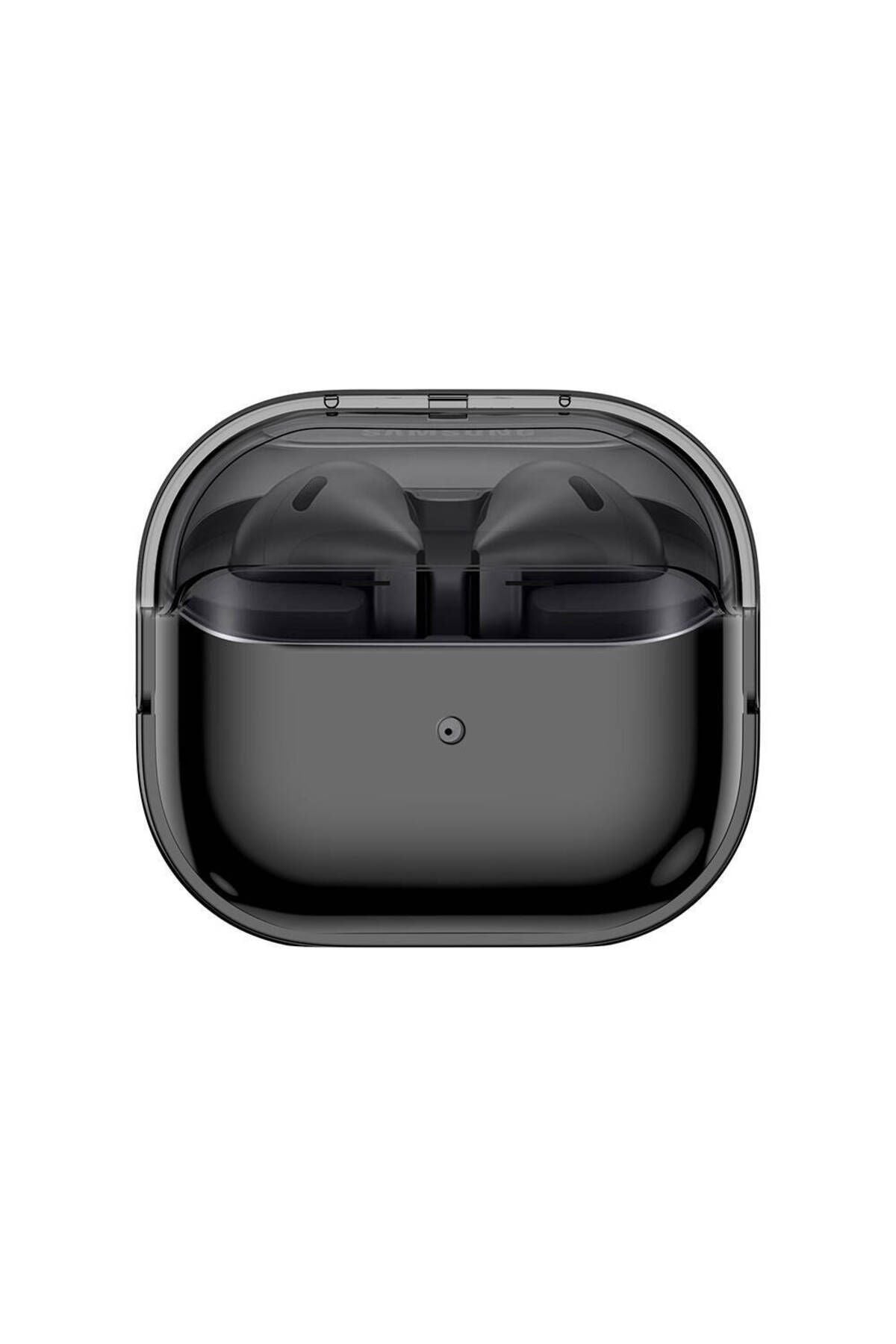 Galaxy Buds3 Pro Uyumlu Airbag 38 Şeffaf Darbelere Karşı Dayanıklı Kılıf - Siyah