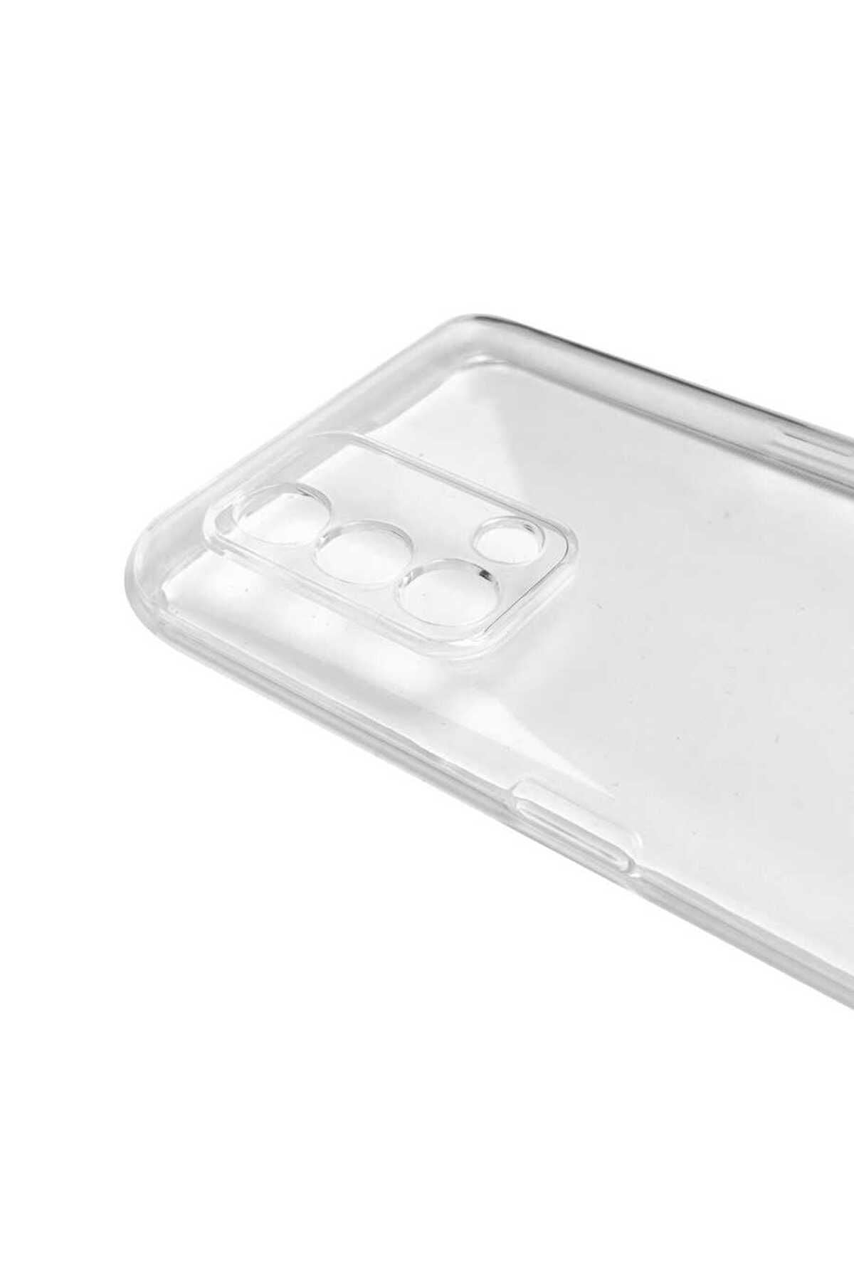 A74 4G Kılıf Zore Kamera Korumalı Süper Silikon Kapak - Renksiz