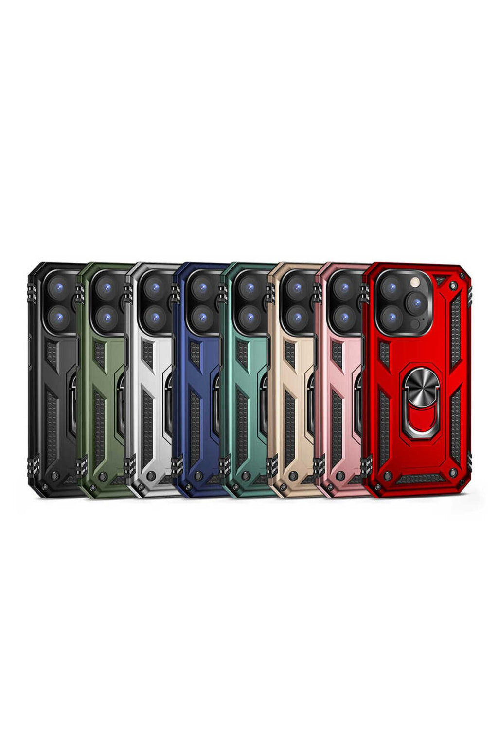 iPhone 14 Pro Uyumlu Zore Vega Kılıf-Siyah