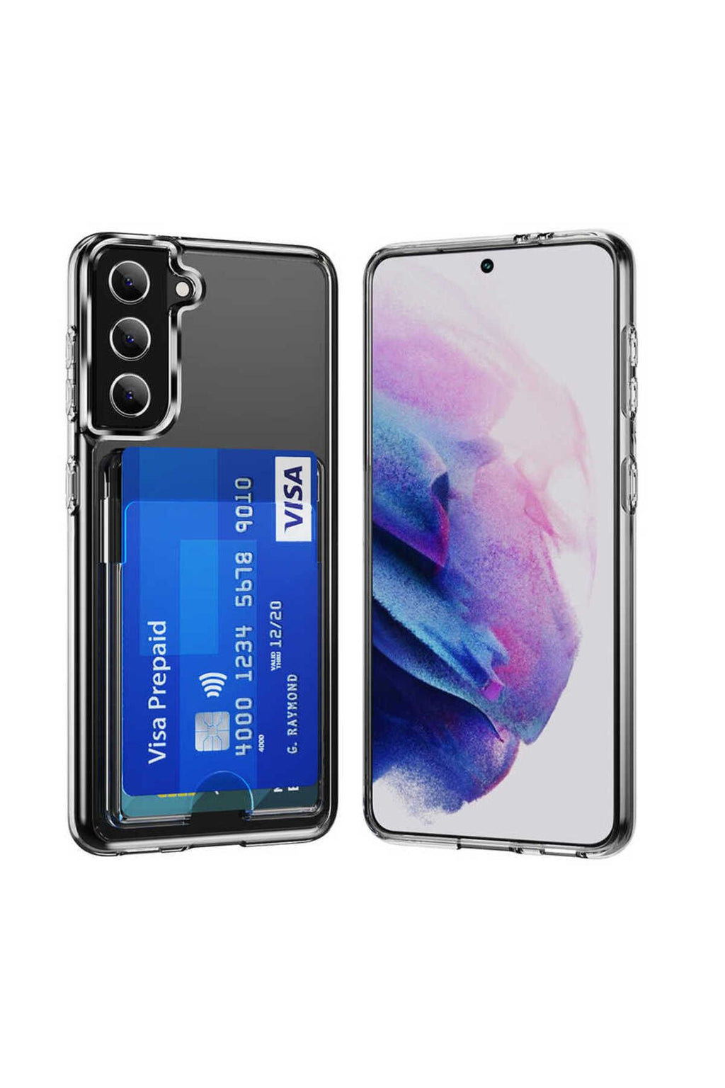 Galaxy S23 Plus Uyumlu AKAV NSM-a Kılıf-Renksiz