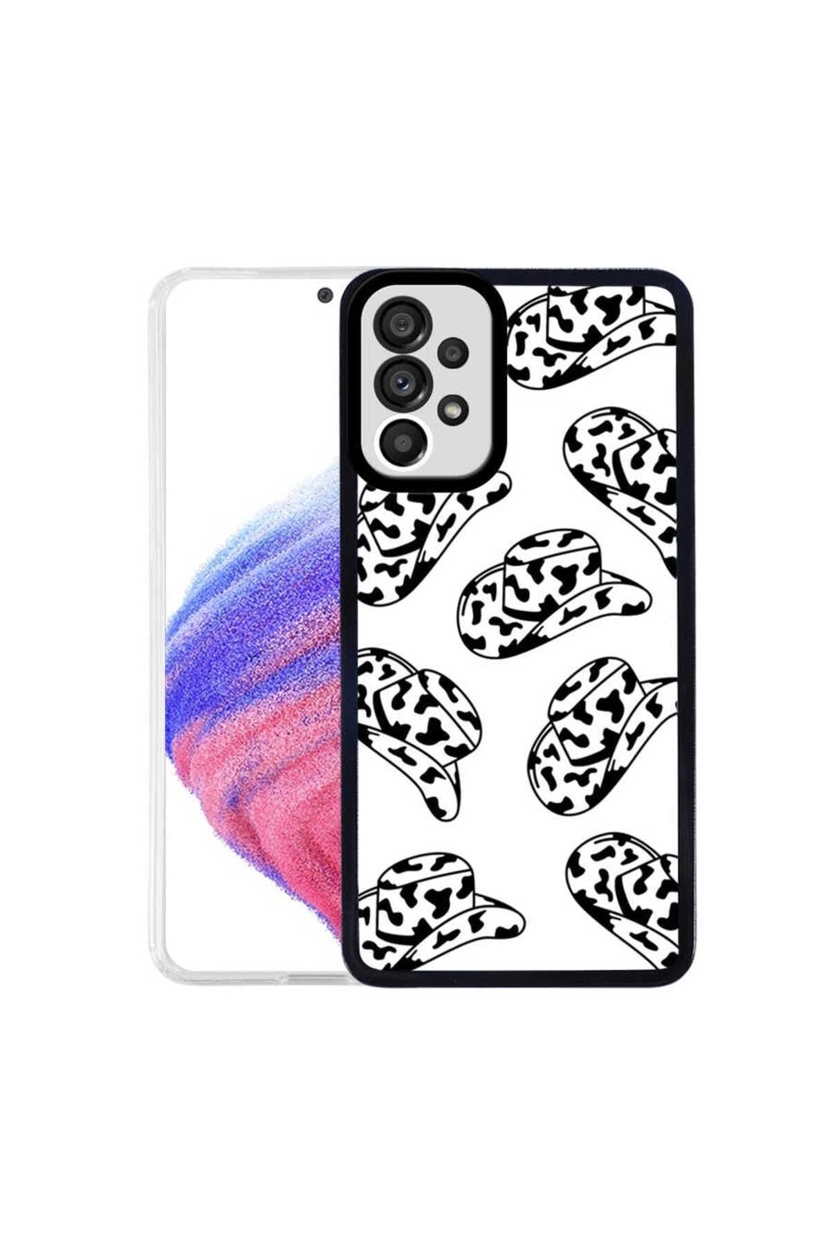 Galaxy A13 4G Kılıf Zore M-Fit Desenli Kapak - Butterfly No3