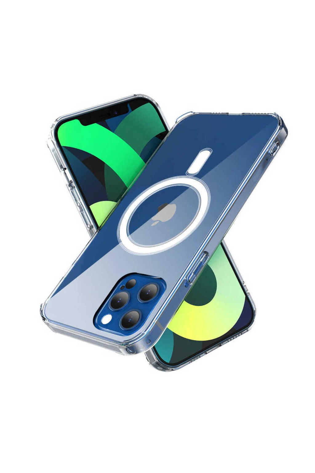 iPhone 14 Pro Uyumlu Zore Tacsafe Wireless Kılıf-Renksiz