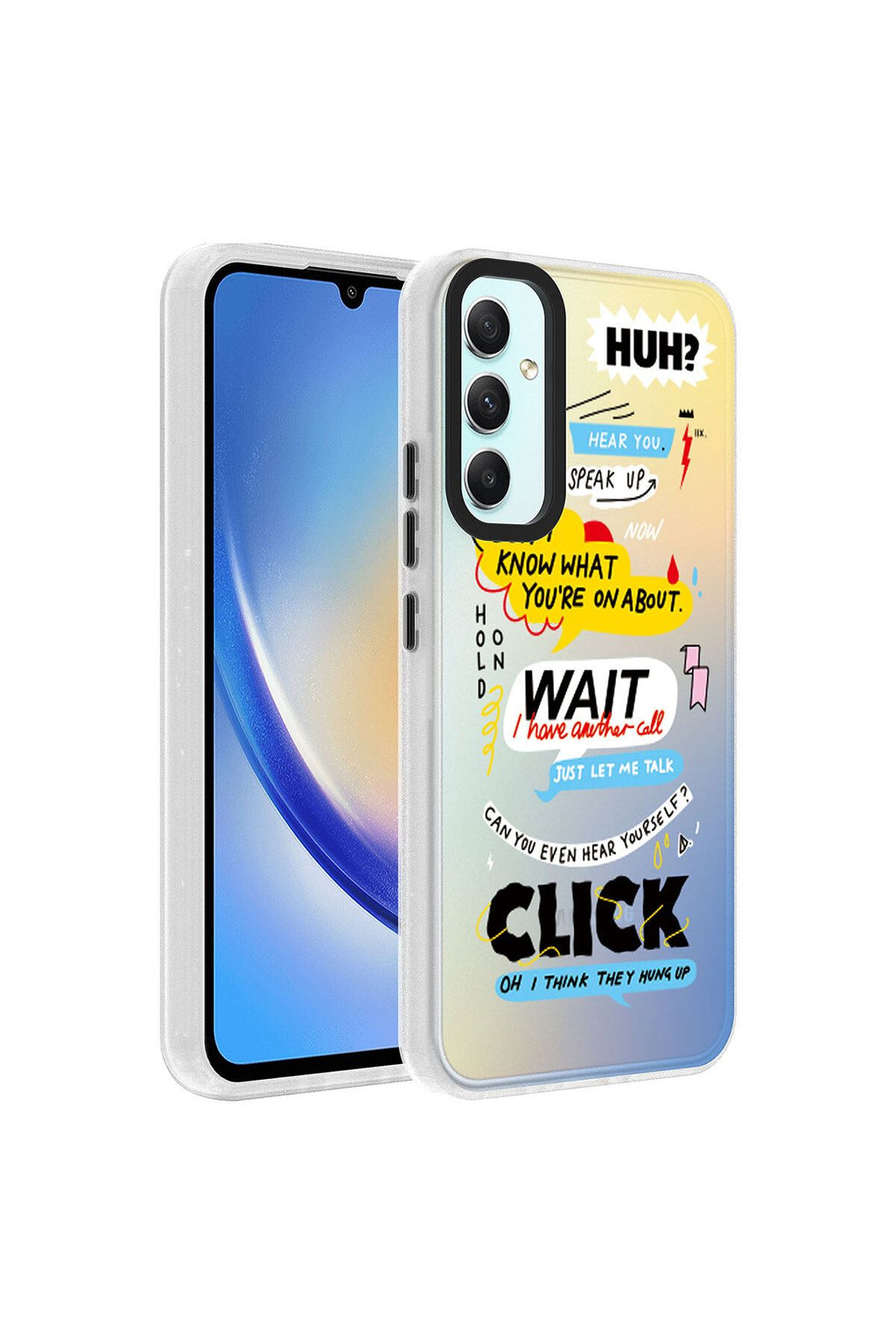 Galaxy A34 Kılıf Desenli Zore Dragon Sert Kapak - Kelimeler