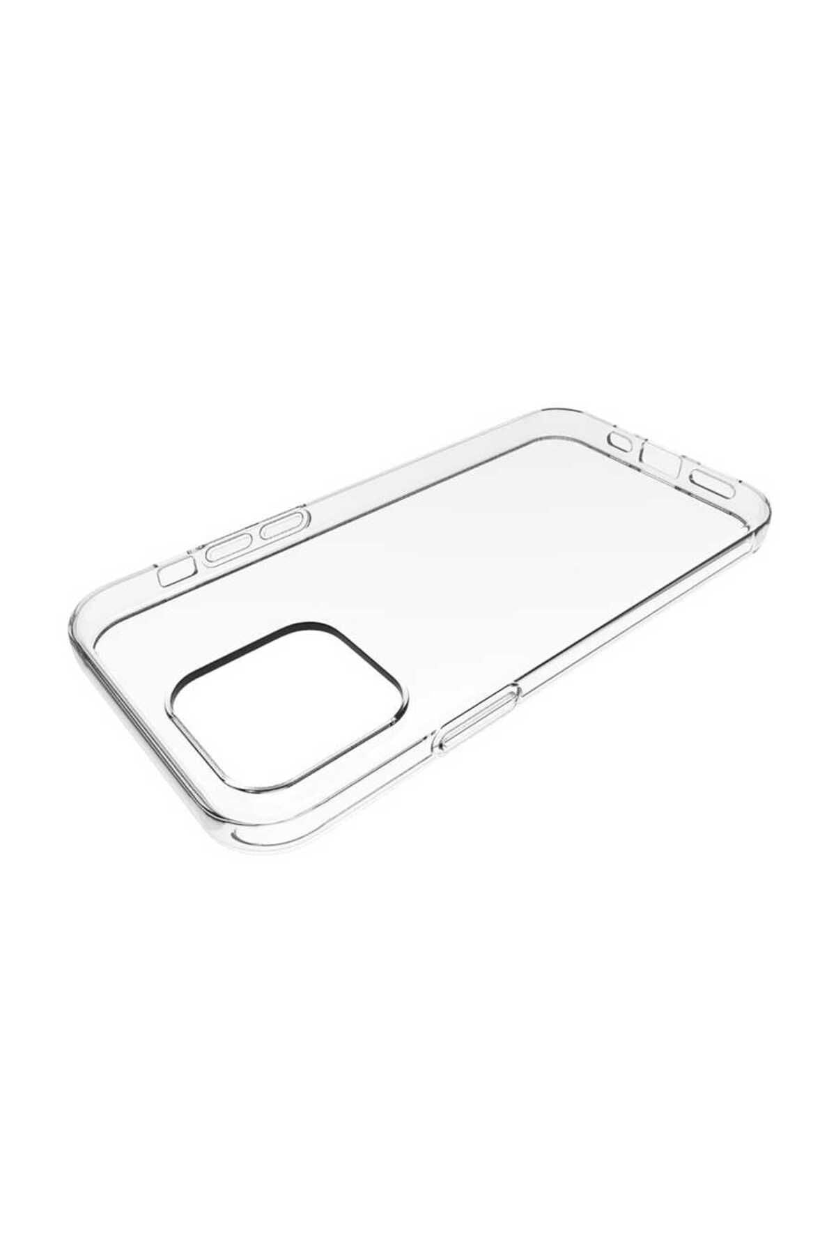 iPhone 14 Pro Uyumlu Zore Süper Silikon Kılıf-Renksiz