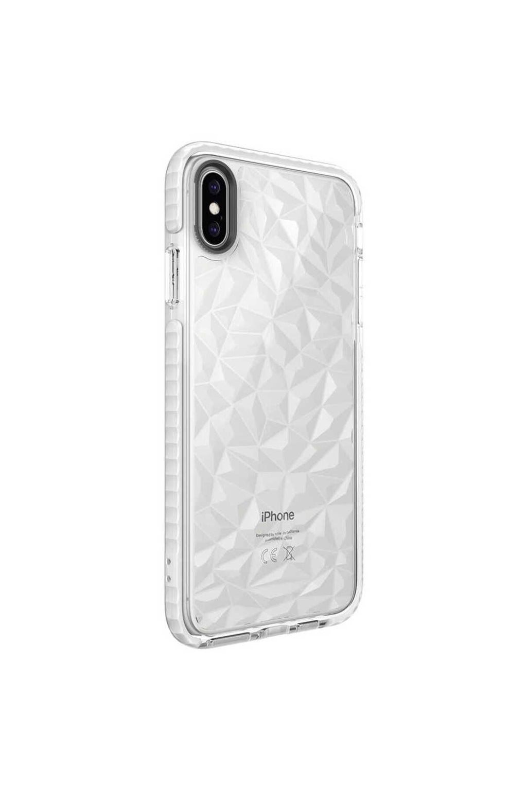 iPhone XS 5.8 Kılıf Zore Buzz Kapak - Beyaz