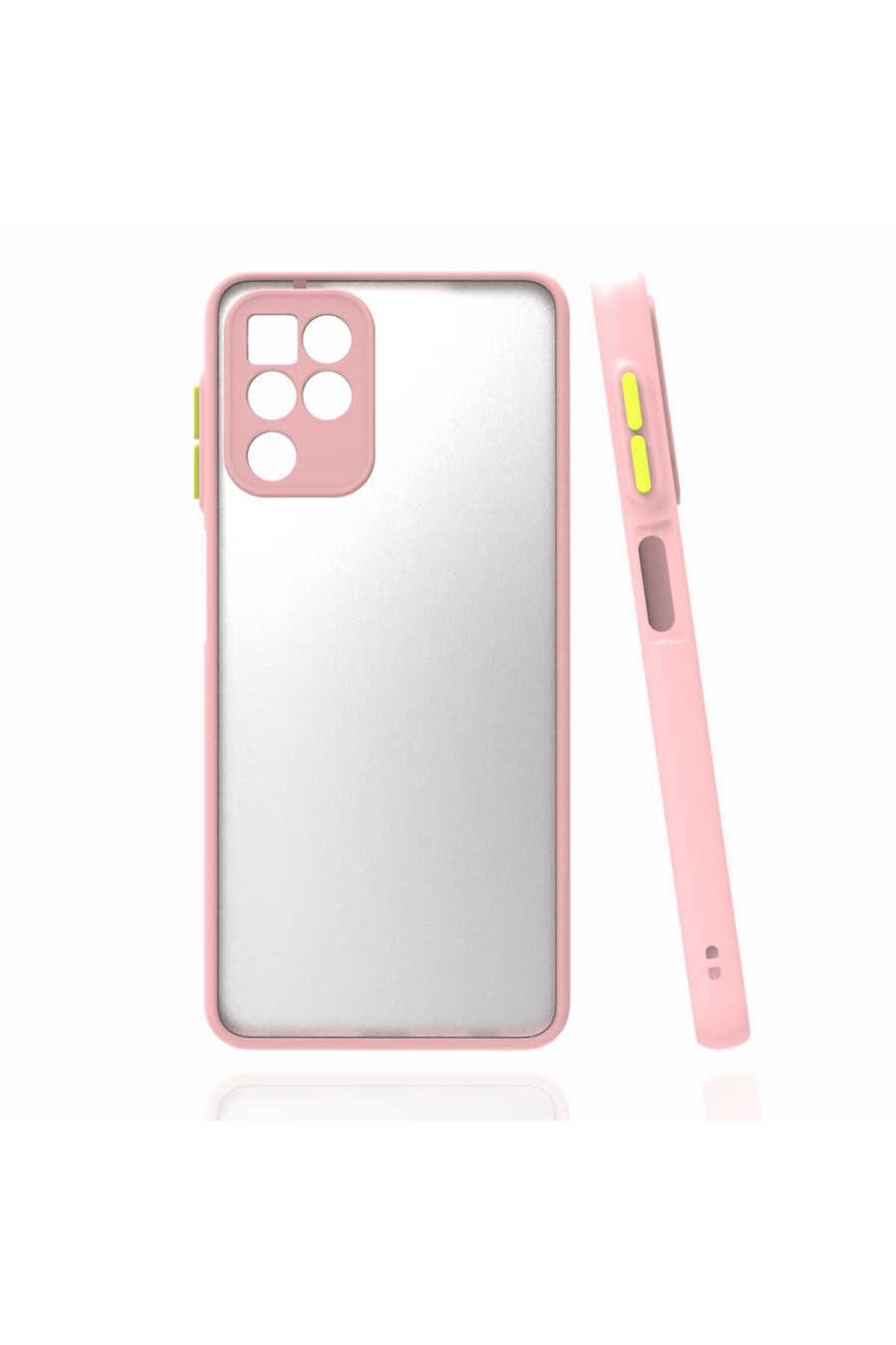 Galaxy A22 4G Kılıf Zore Hux Kapak - Pembe