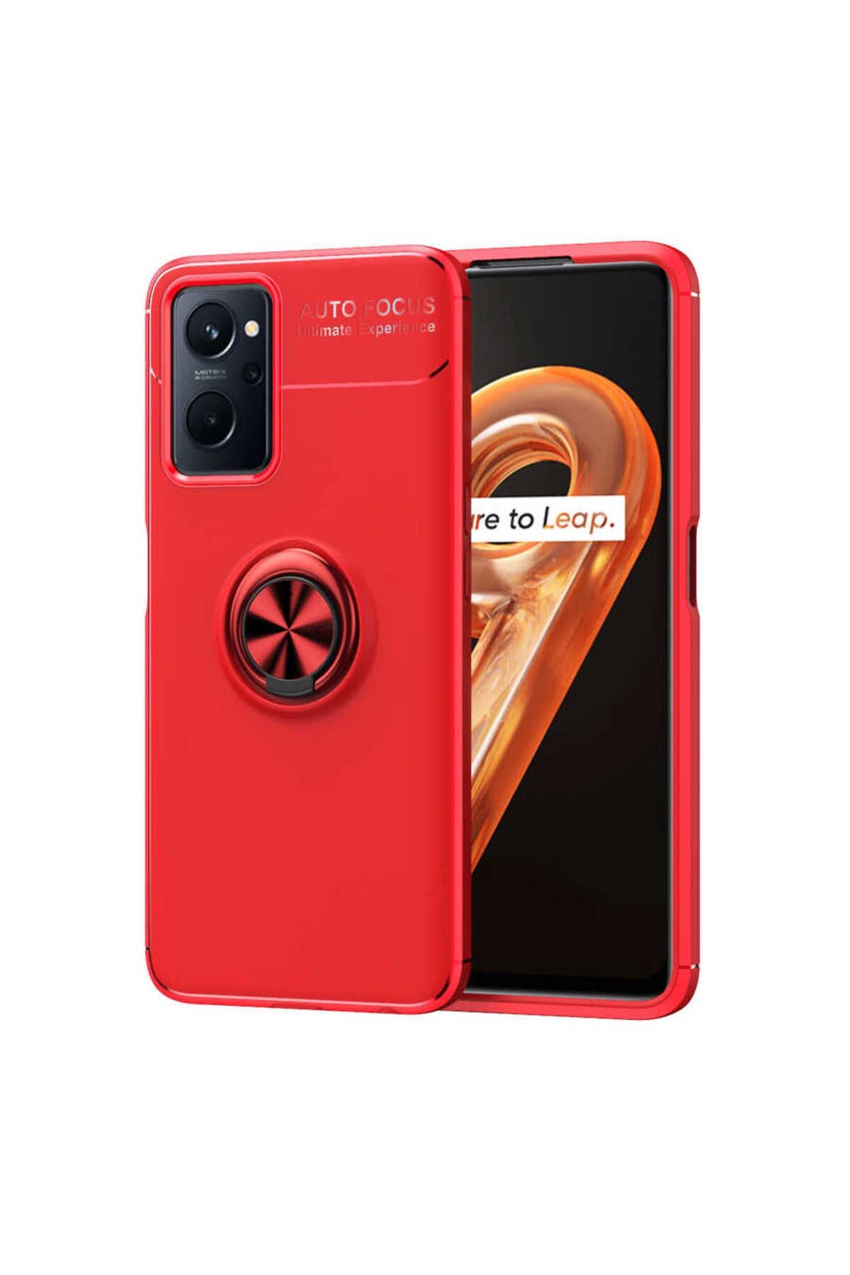 A96 4G Kılıf Zore Ravel Silikon Kapak - Kırmızı