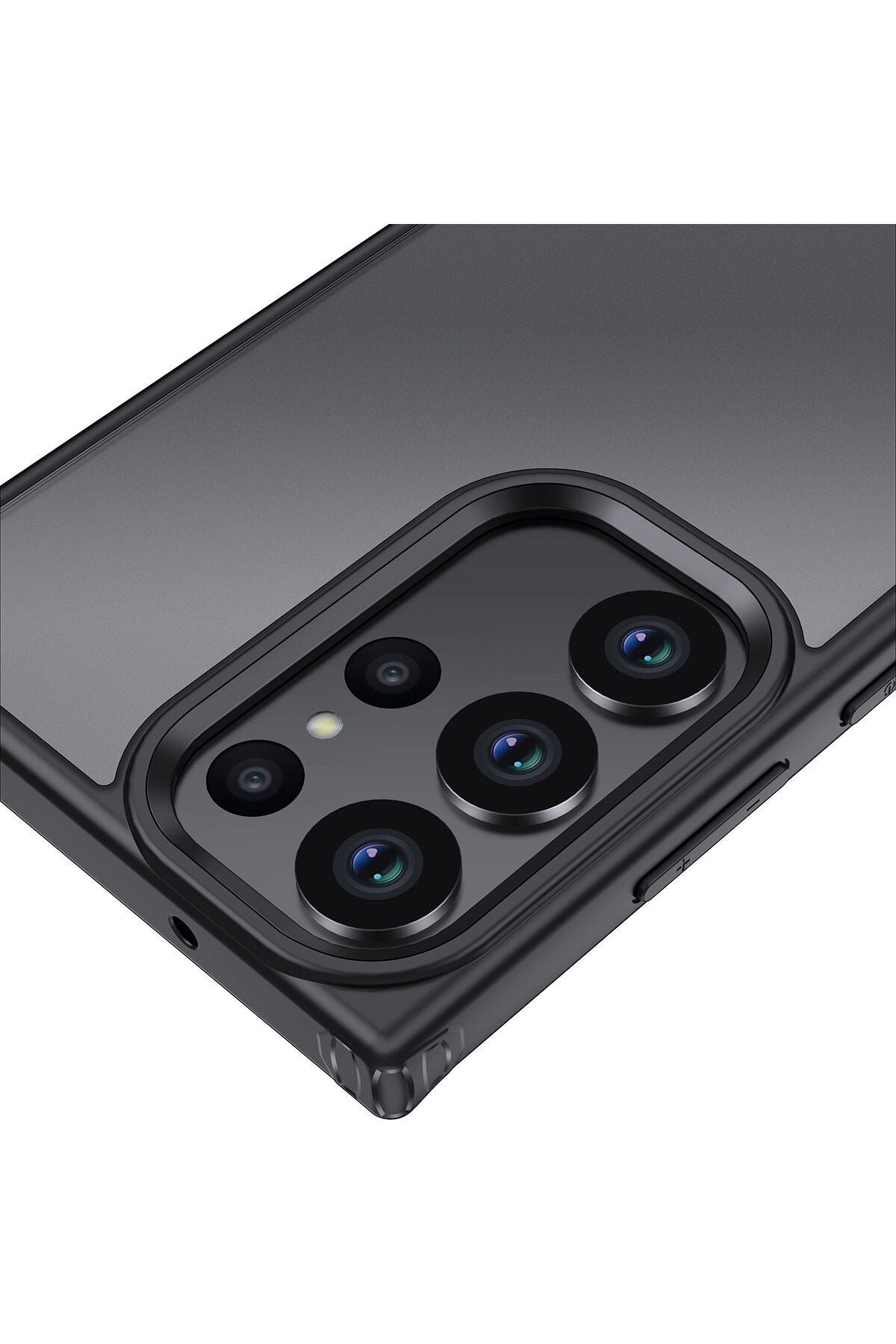 Galaxy S23 Ultra Uyumlu Zore Volks Kılıf-Siyah