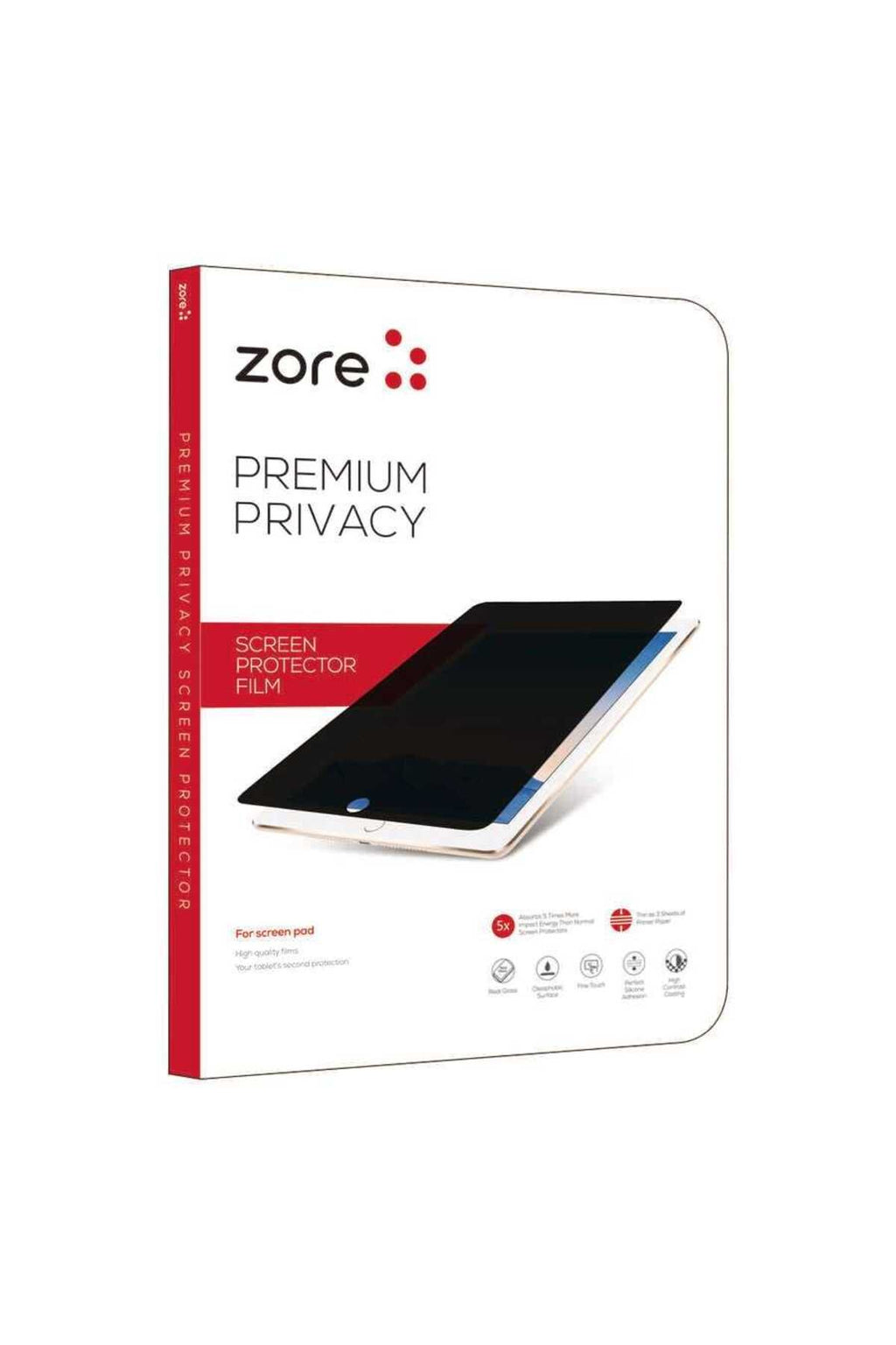 Uyumlu Apple iPad 10.2 2021 (9.Nesil) Tablet Privacy Temperli Cam Ekran Koruyucu