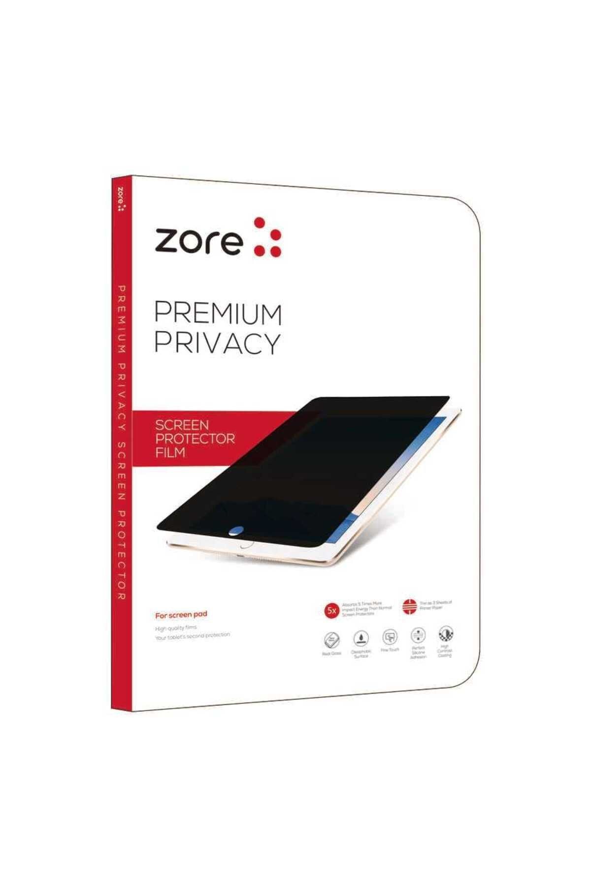Uyumlu Apple iPad 10.2 2021 (9.Nesil) Tablet Privacy Temperli Cam Ekran Koruyucu