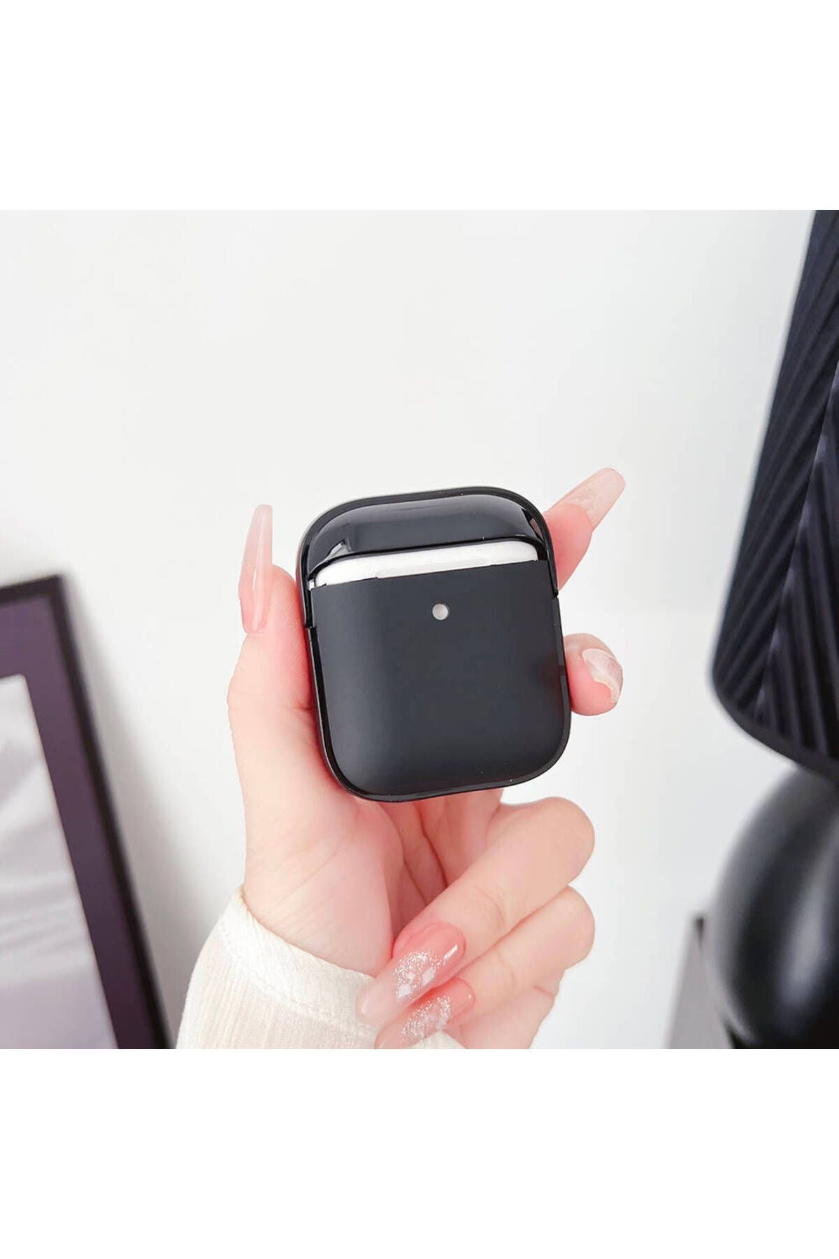 Air-Pods uyumlu Airbag 36 Darbelere Karşı Dayanıklı Kılıf-Şeffaf