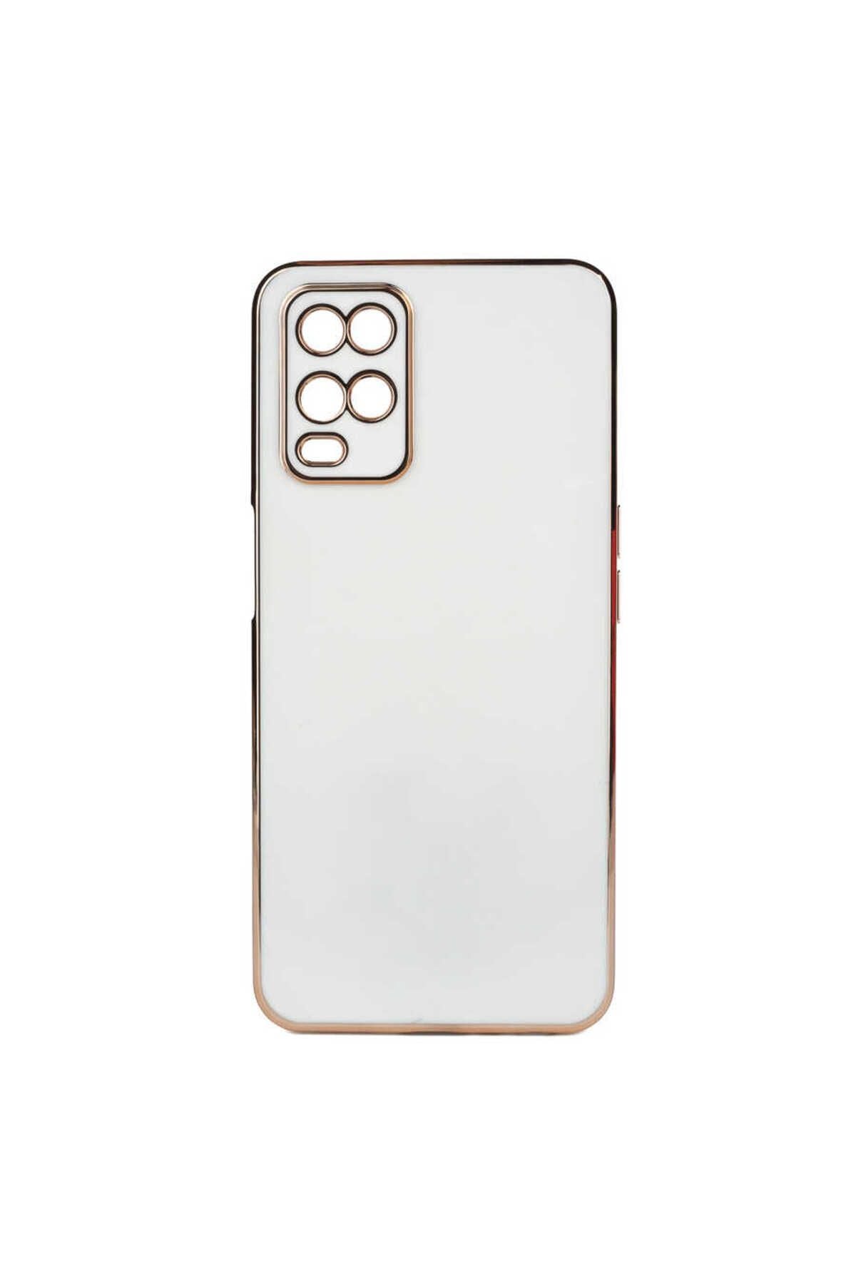 A54 4G Kılıf Zore Bark Kapak - Beyaz
