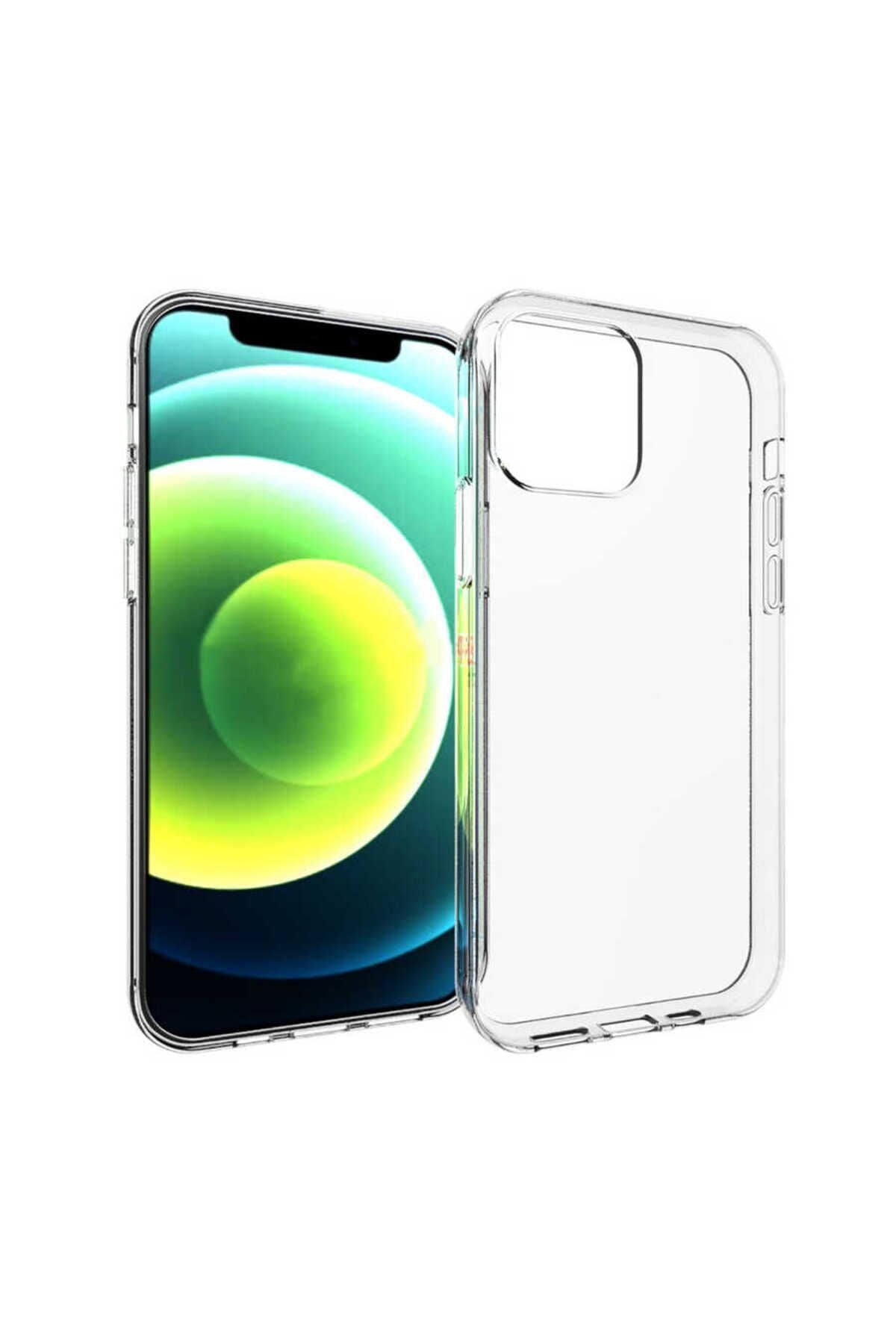 iPhone 15 Pro Uyumlu Zore Süper Silikon Kılıf-Renksiz