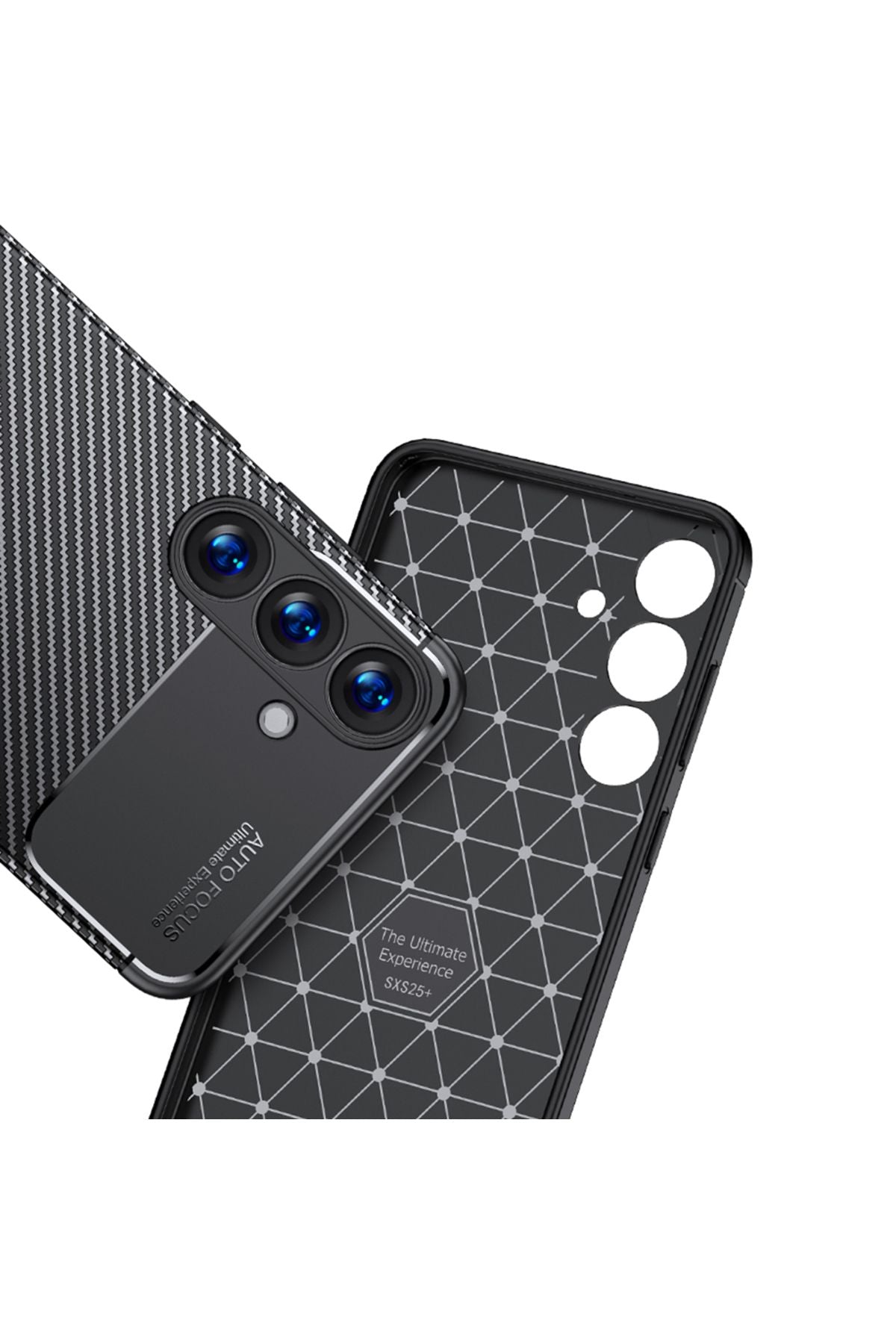 Galaxy S25 Uyumlu Kılıf Zore Negro Silikon Kapak-Siyah