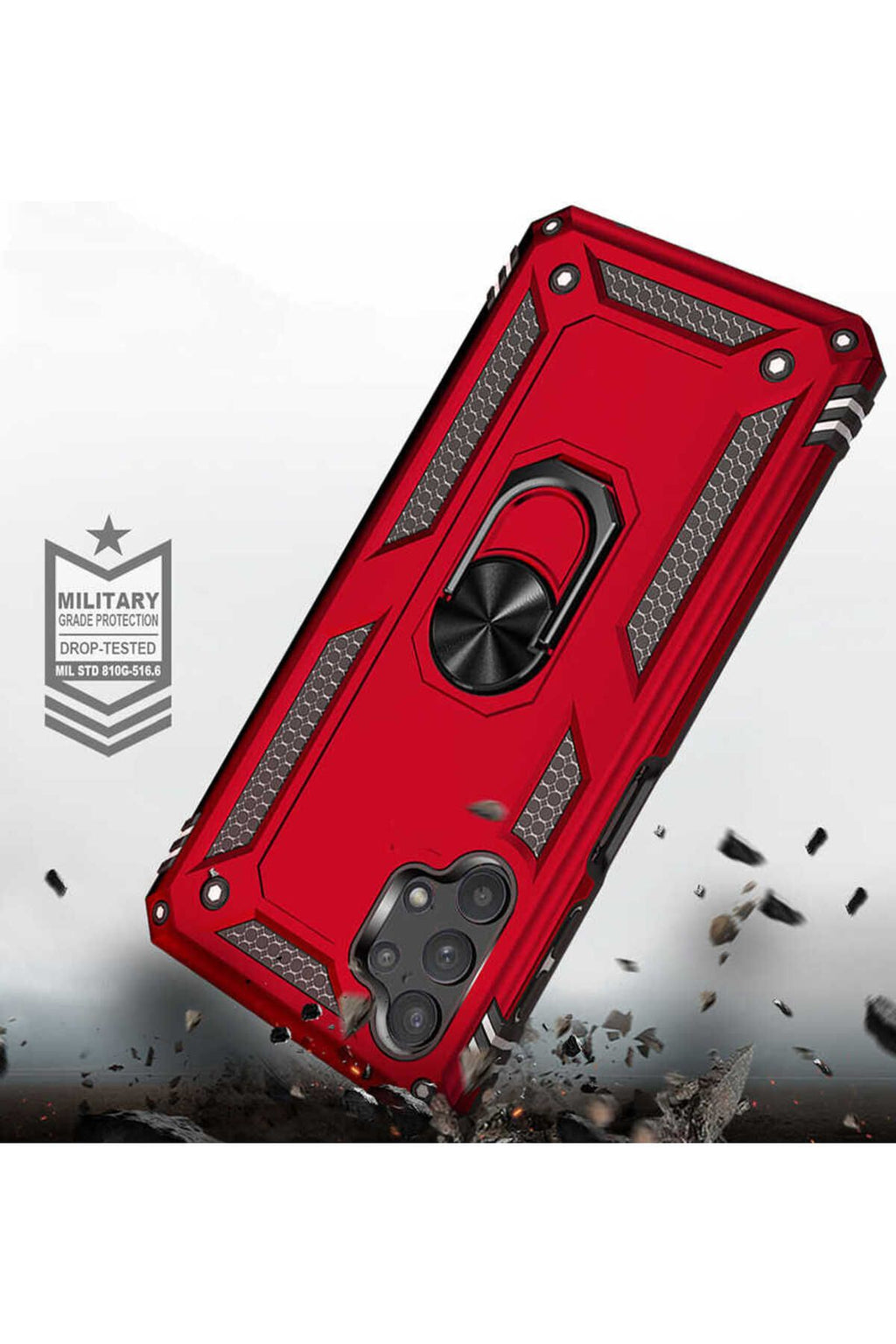 Galaxy A13 4G Kılıf Zore Vega Kapak - Rose Gold