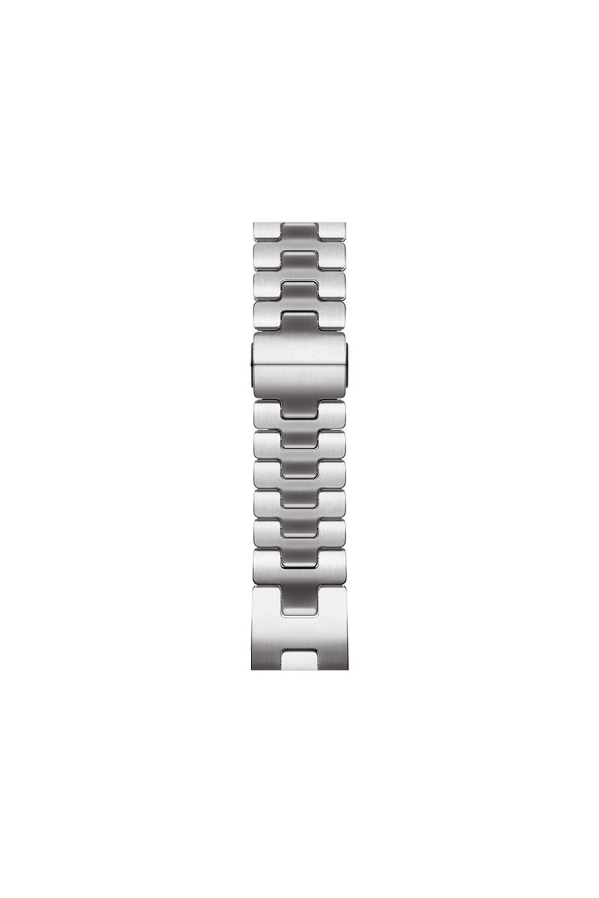 Apple Watch 7 45mm Zore KRD-125 Metal Kordon Strap Kayış-Siyah