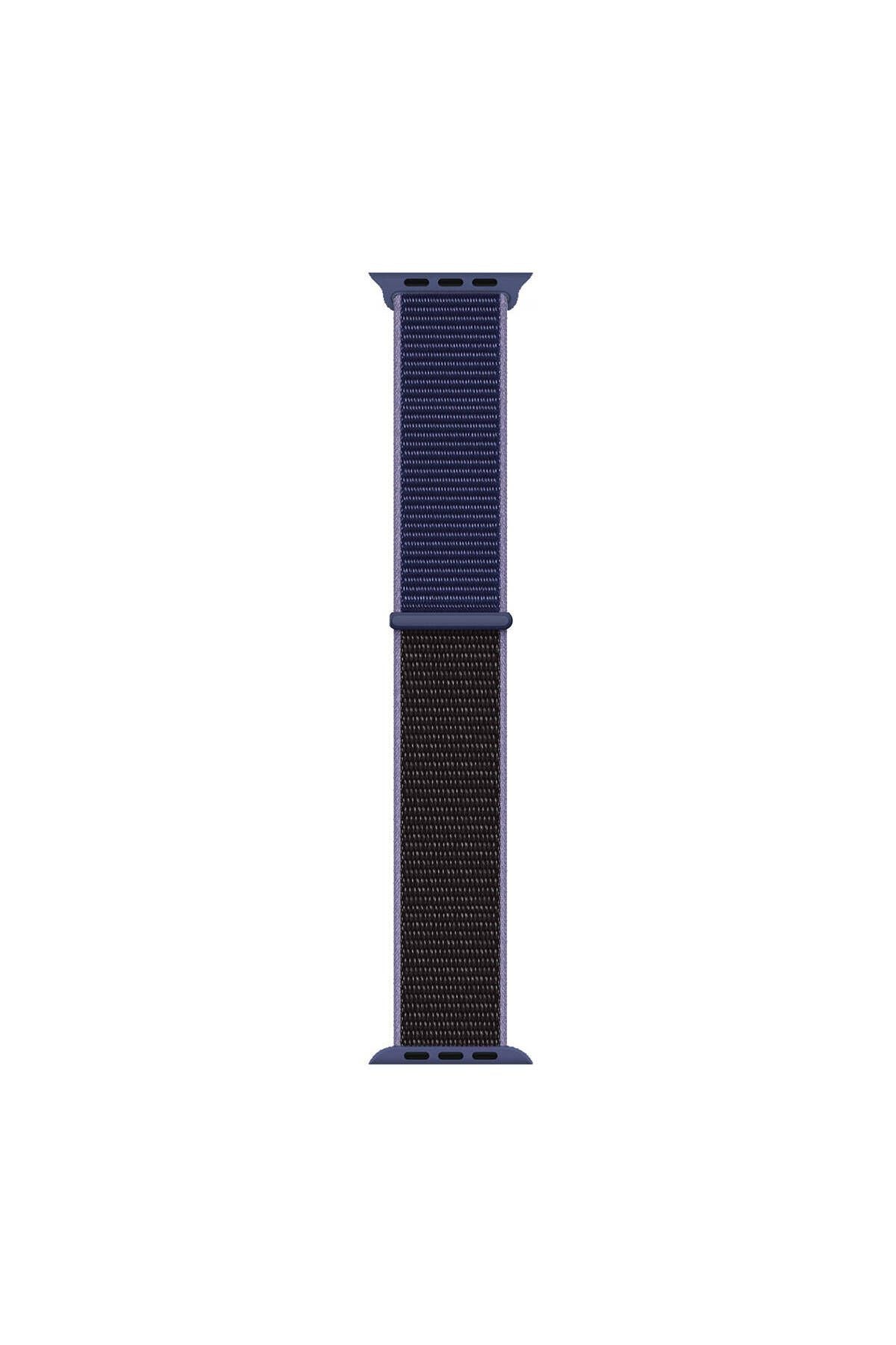 Watch Ultra 49mm Kordon Uyumlu KRD-03 Hasır Strap Kayış CLO- 24-Hisbicus