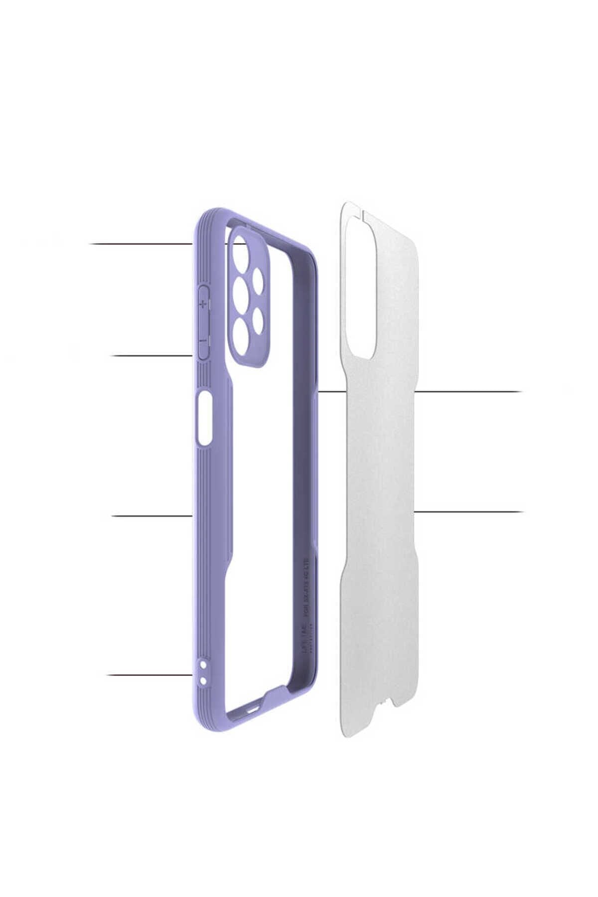 Galaxy A13 4G Kılıf Zore Parfe Kapak - Lacivert