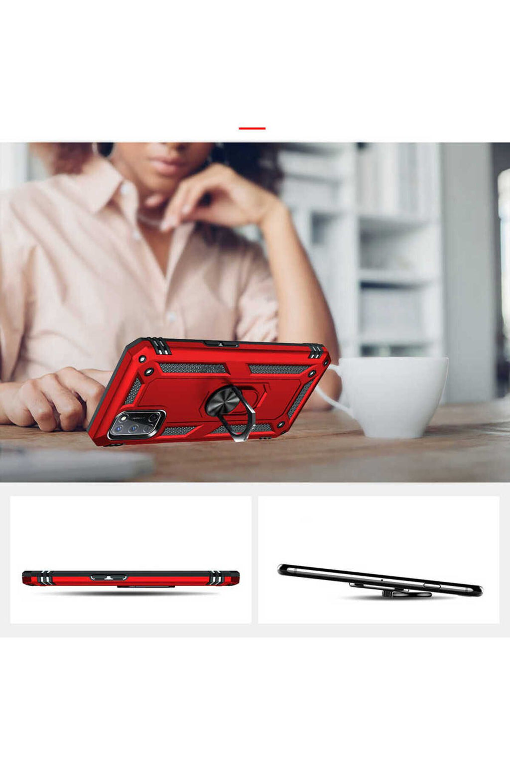 A92 Kılıf TKNR Vega Kapak - Gold