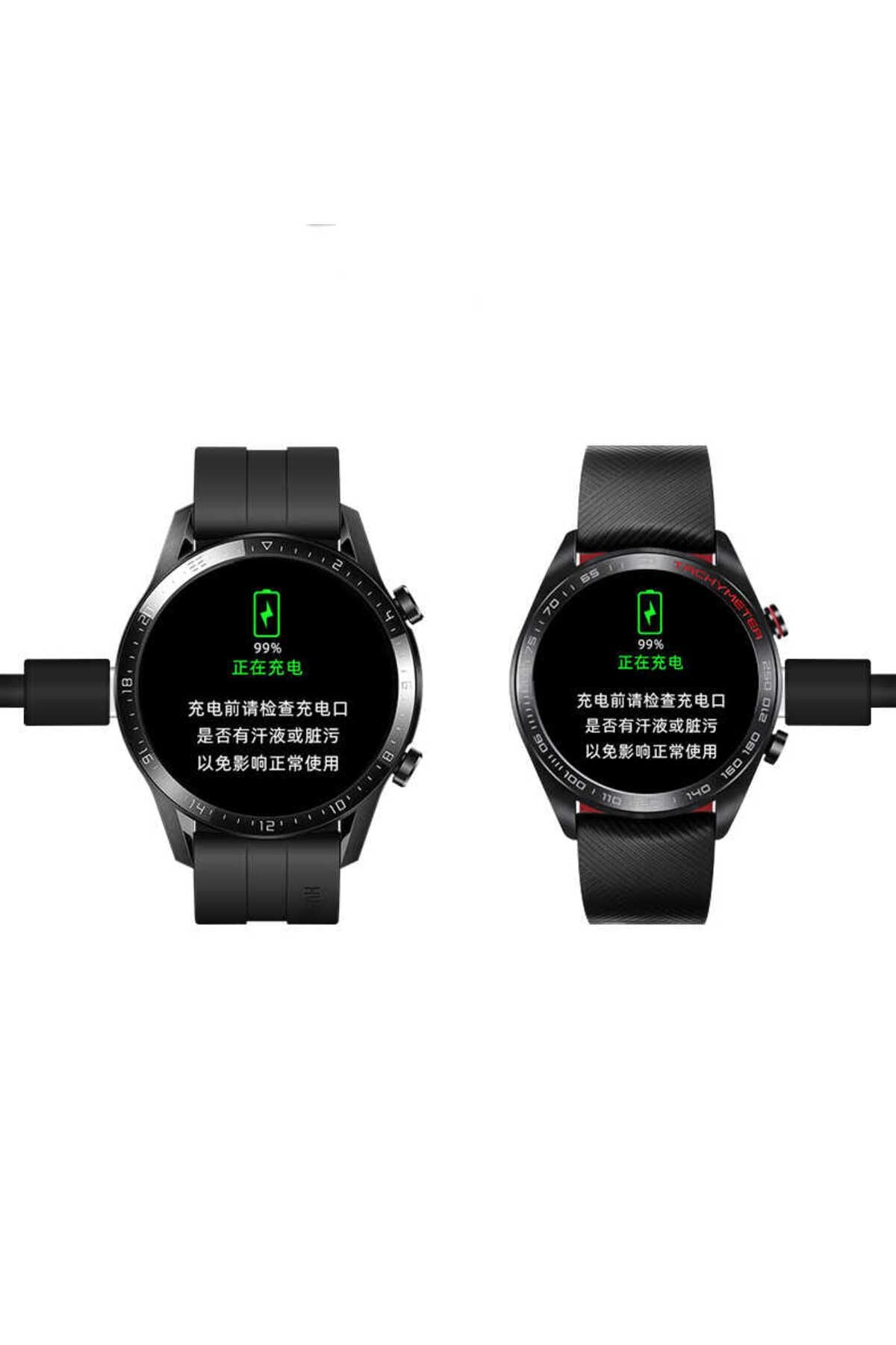 Beyaz Huawei GT2 46mm Usb Şarj Kablosu-Zore