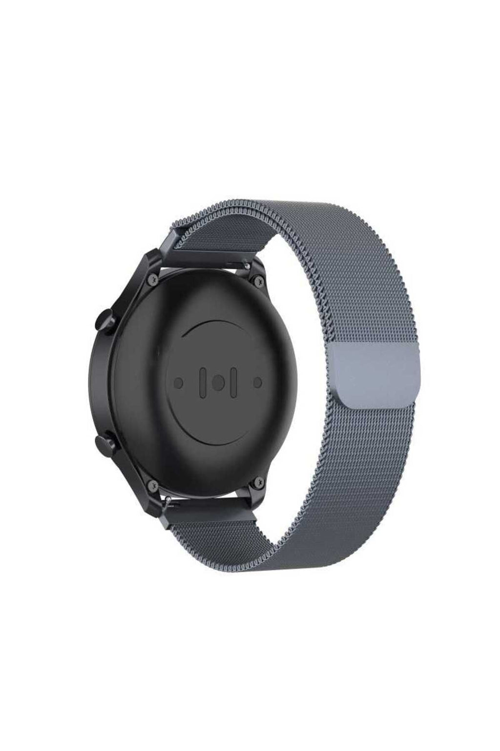 Galaxy Watch 46mm (22mm) Uyumlu KRD-12 Metal Zore Kordon-Gümüş