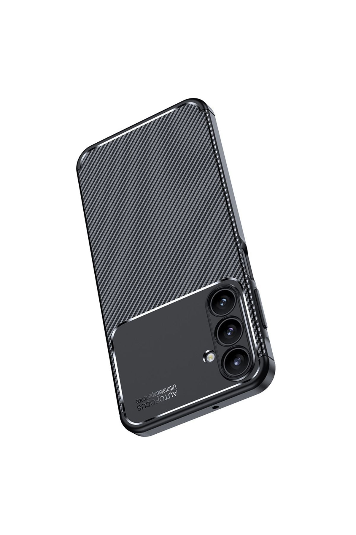 Galaxy A16 Kılıf Zore Negro Silikon Kapak - Siyah