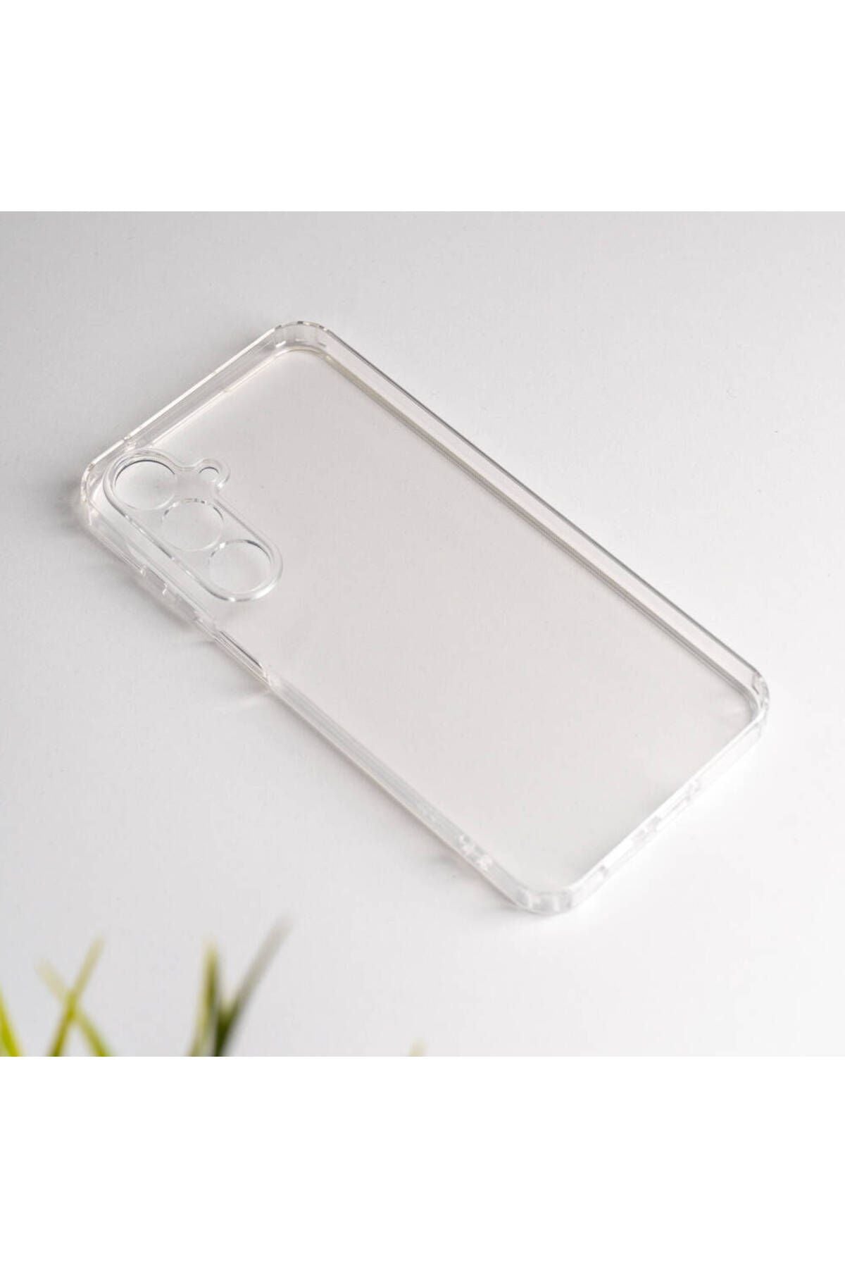 Galaxy A55 Kılıf Zore 2mm Anti Shock Silikon - Renksiz