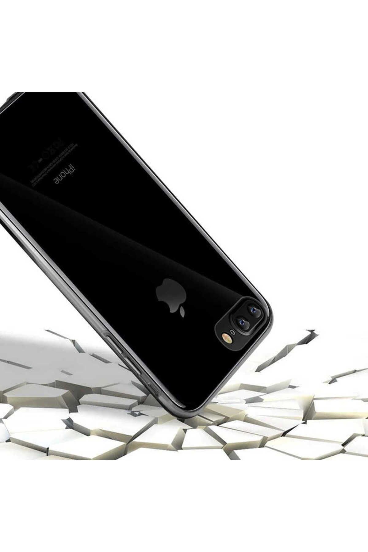 iPhone 8 Plus Kılıf Zore Enjoy Kapak - Renksiz