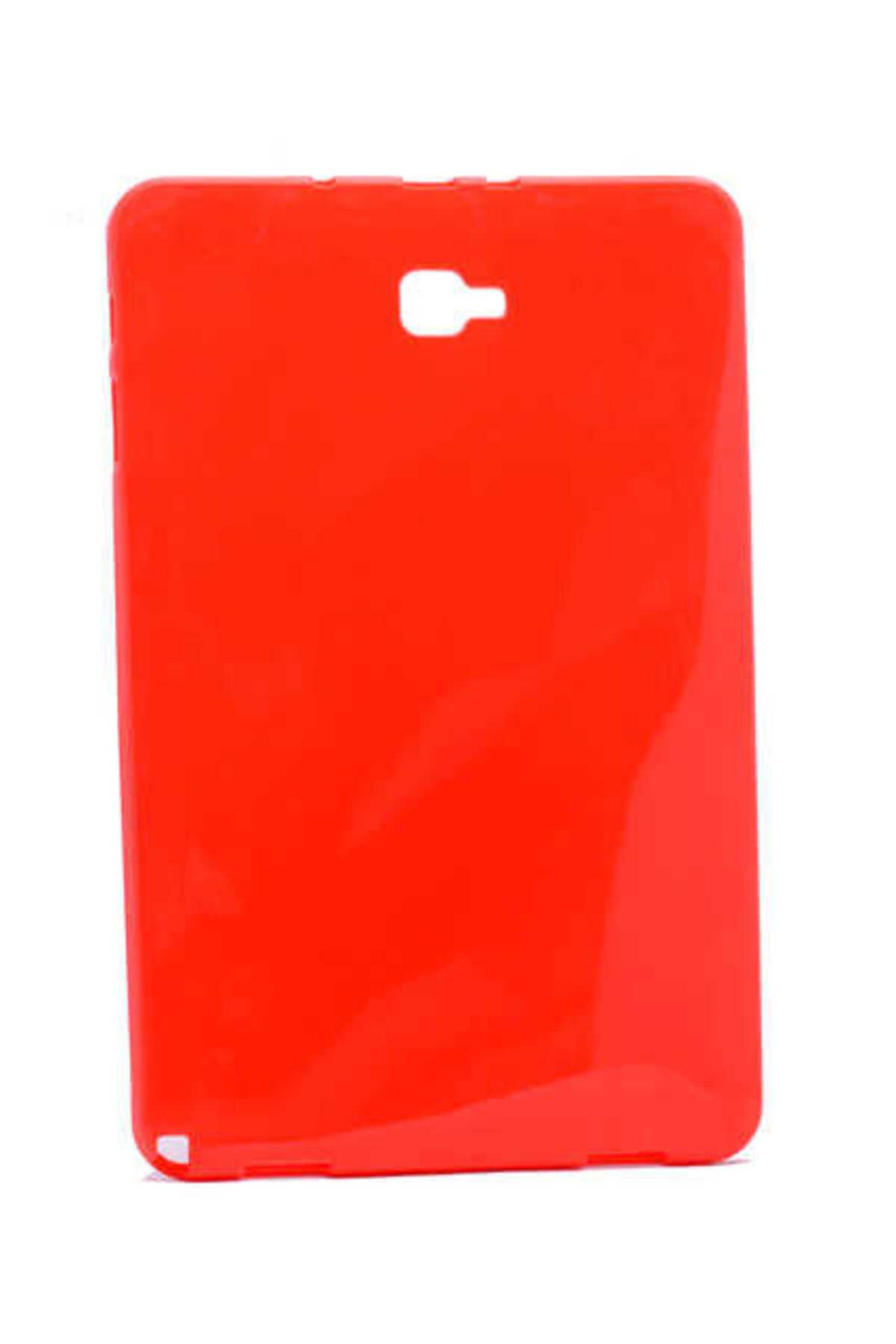 Galaxy Tab A 10.1 (2016) P585 Kılıf Zore Tablet Süper Silikon Kapak - Siyah