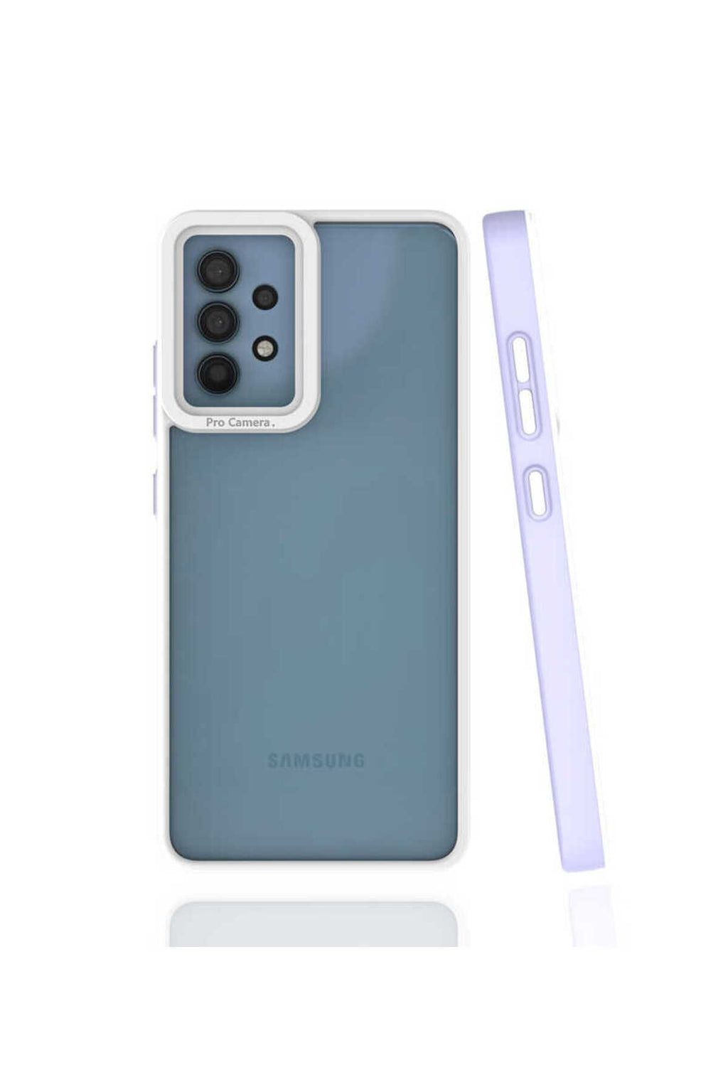 Galaxy A32 4G Kılıf SVL Mima Kapak - Lila