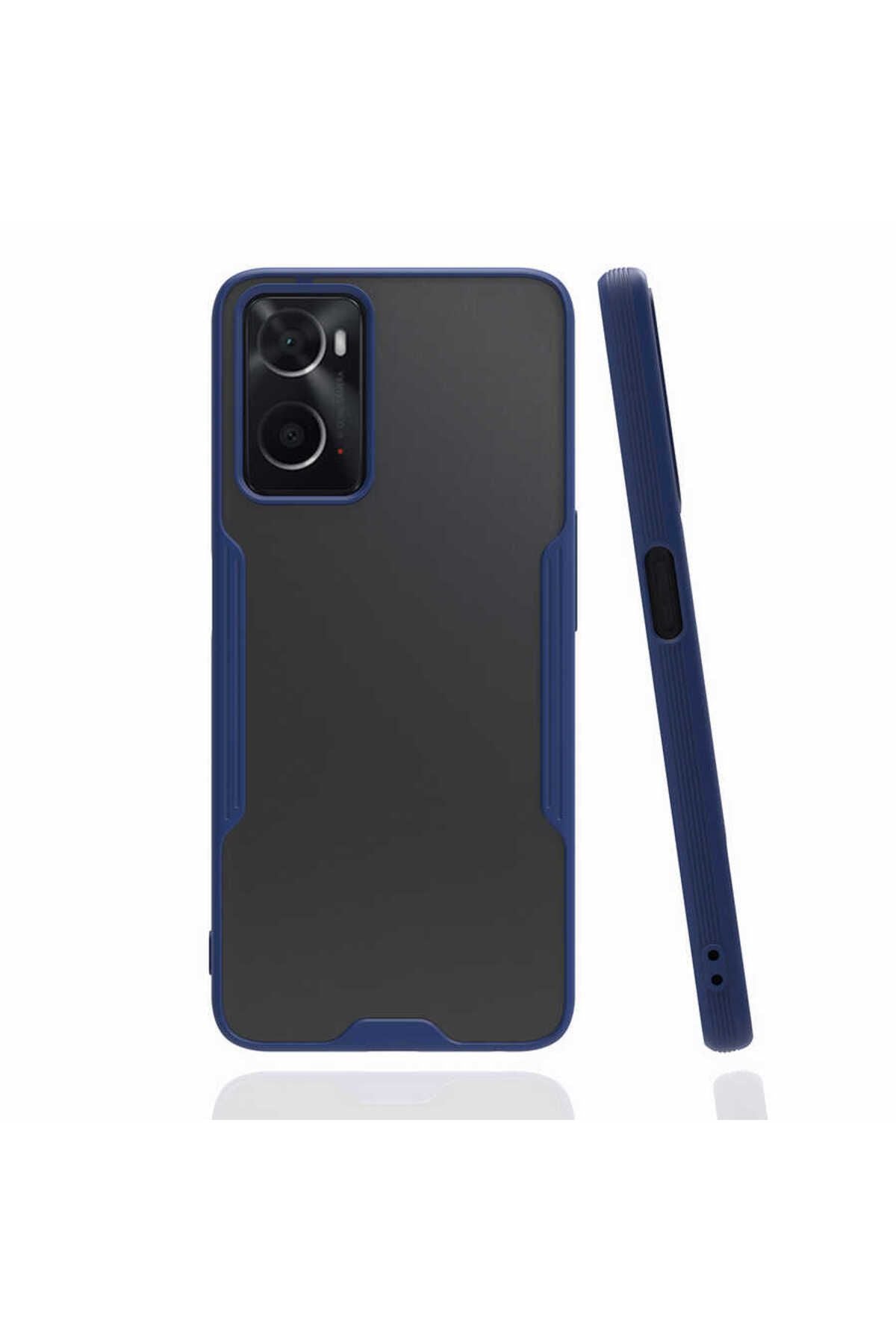 A96 4G Kılıf WNX Parfe Kapak - Lacivert