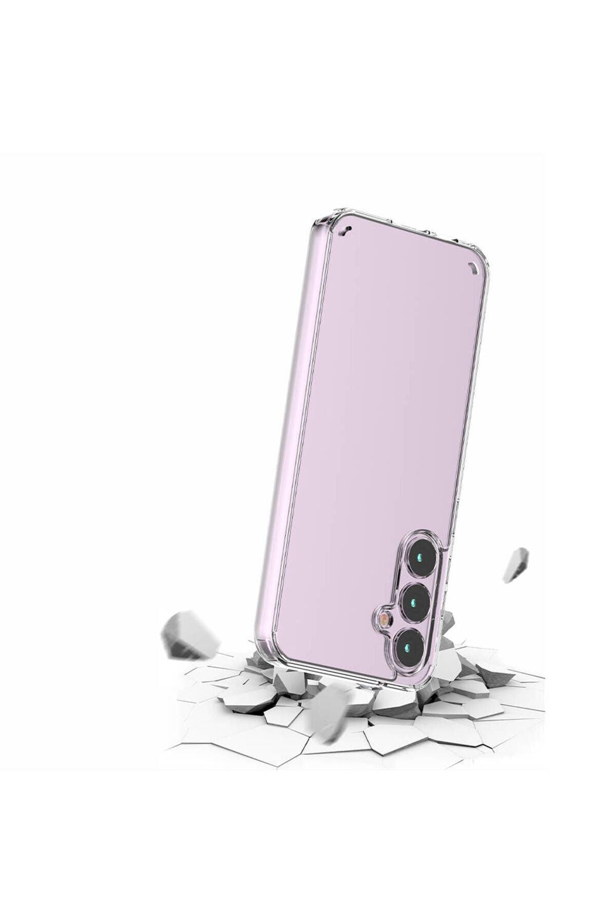 Galaxy S23 FE Uyumlu Zore Coss Kılıf-Renksiz