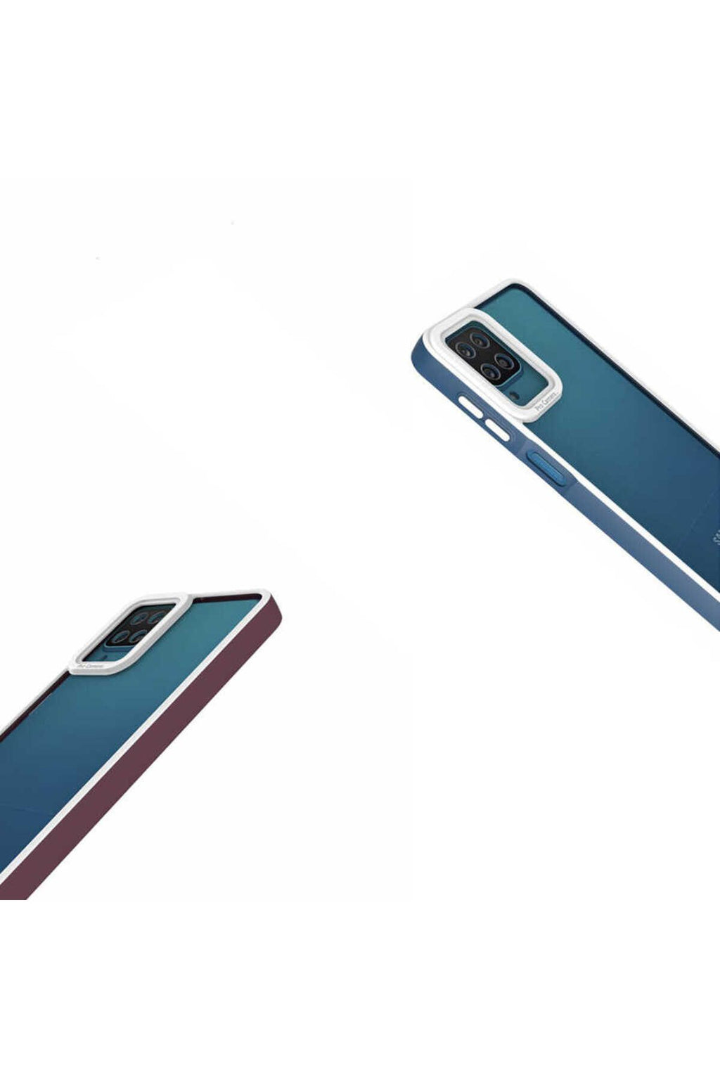 Galaxy A12 Kılıf Zore Mima Kapak - Lila