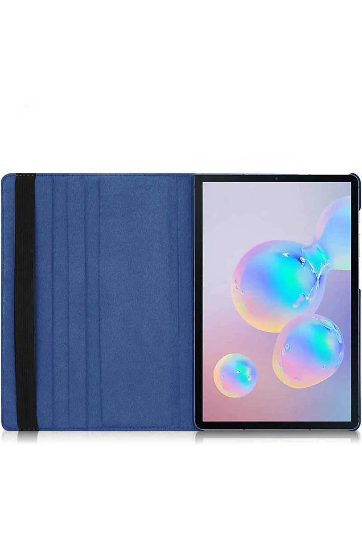 Galaxy Tab S7 T870  Uyumlu Zore Dönebilen Standlı Kılıf-Siyah
